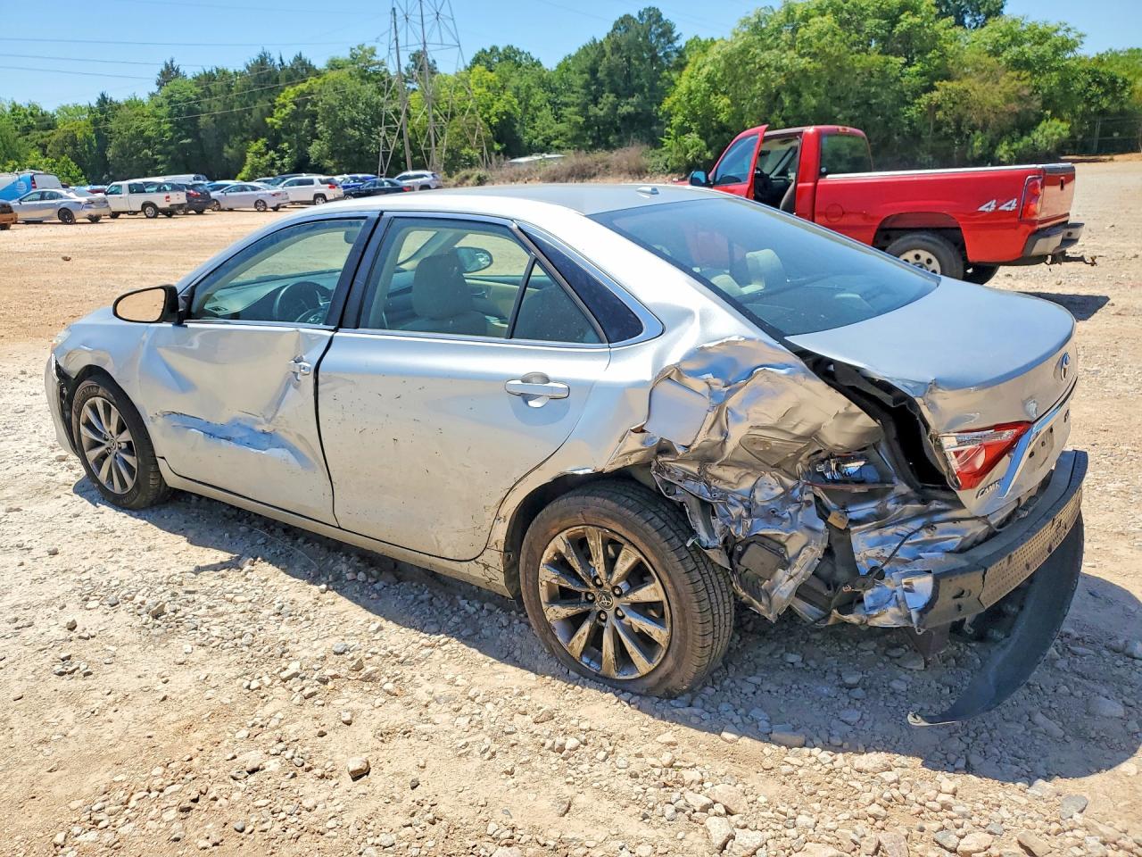 2015 Toyota Camry Xle Silver vin: 4T1BF1FK1FU917757