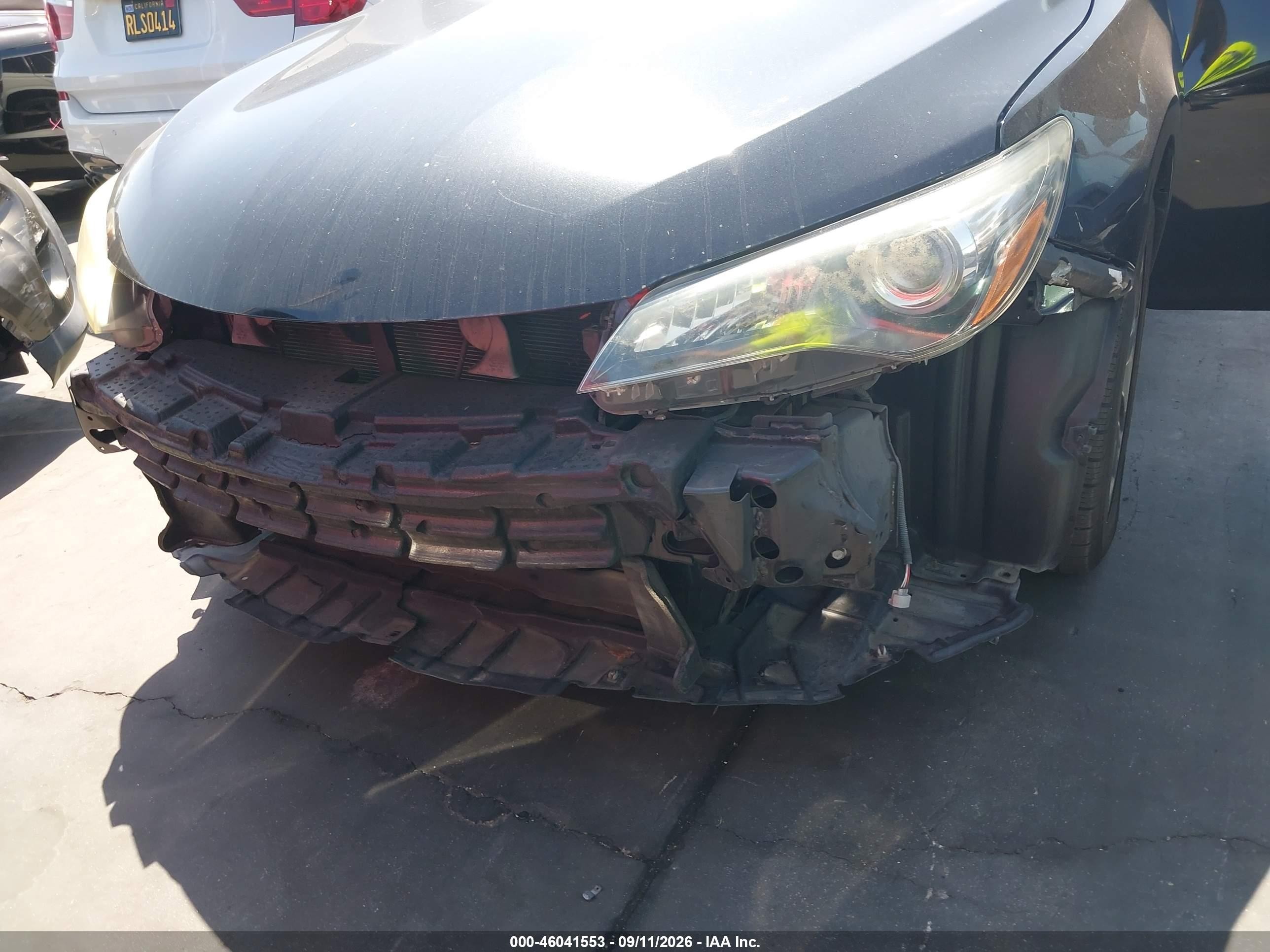 2015 Toyota Camry Se Black vin: 4T1BF1FK1FU926376