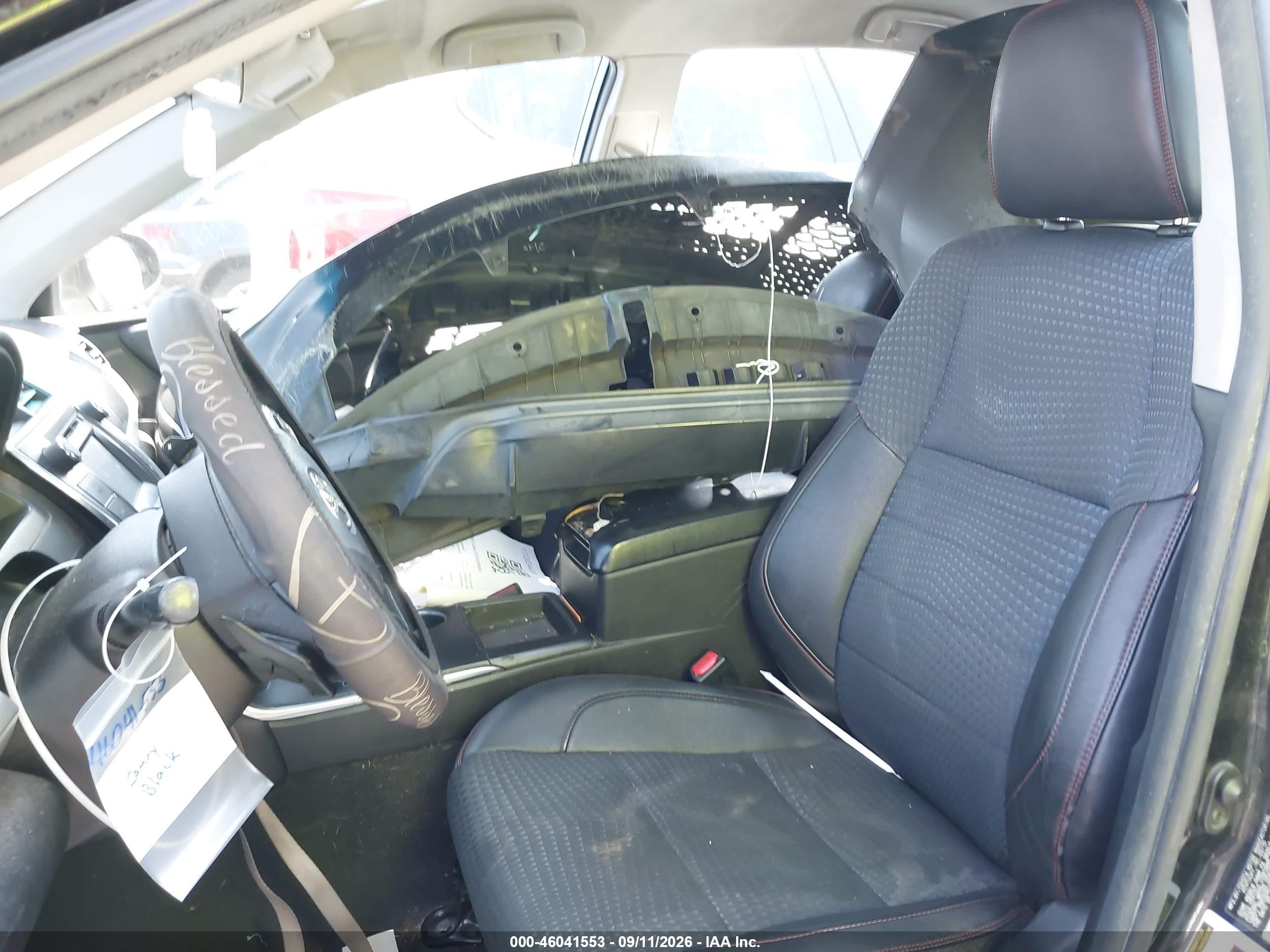 2015 Toyota Camry Se Black vin: 4T1BF1FK1FU926376