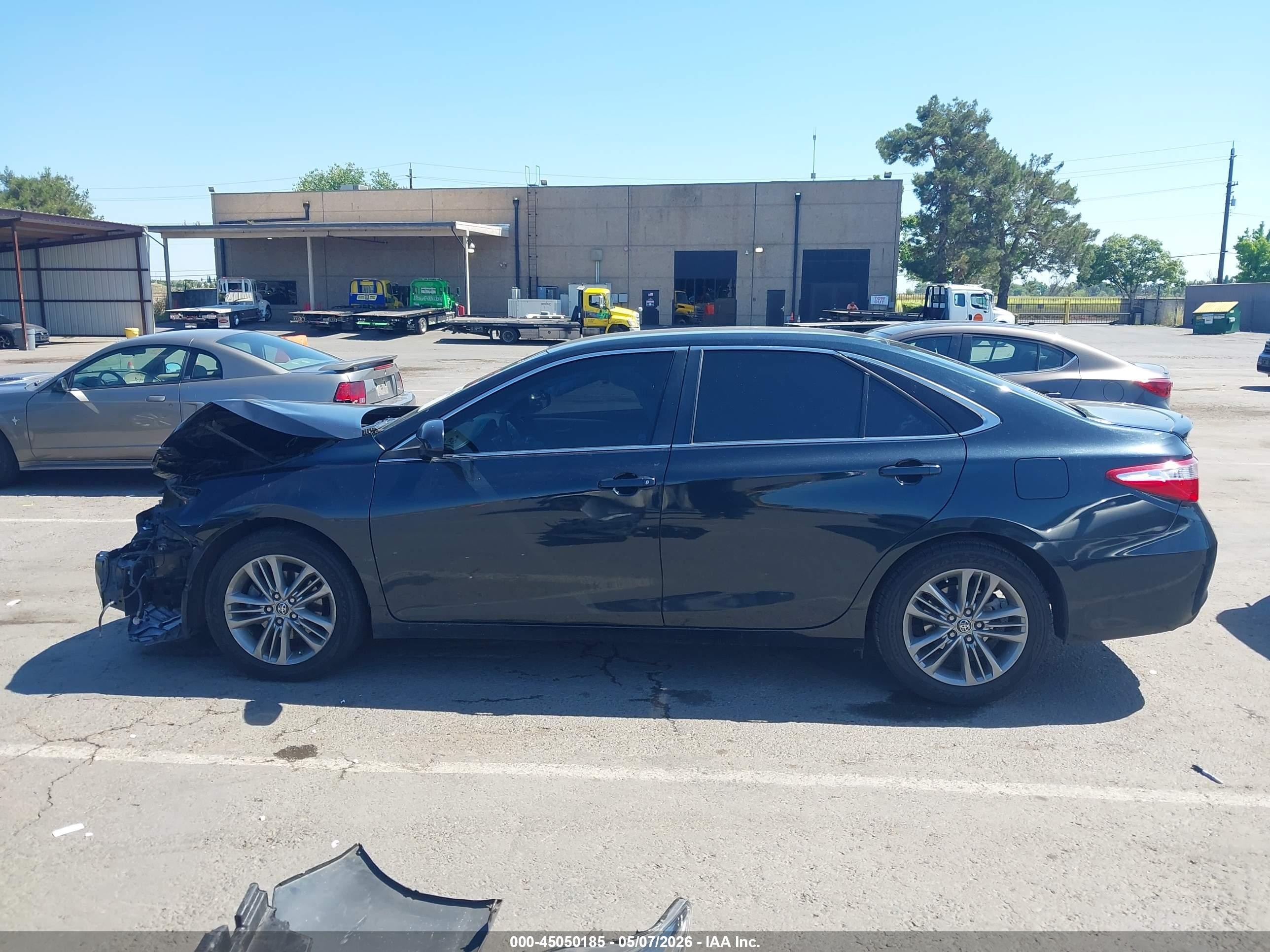 2015 Toyota Camry Se Dark Blue vin: 4T1BF1FK1FU933523