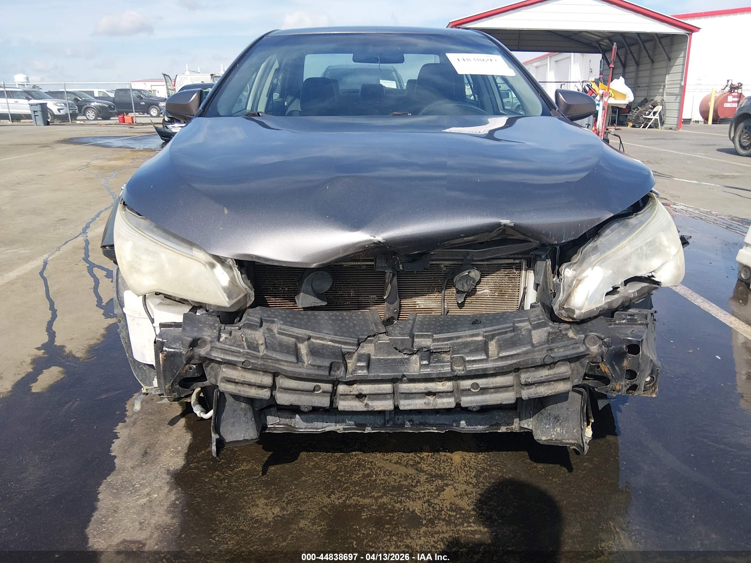 2015 Toyota Camry Se Серый vin: 4T1BF1FK1FU935935