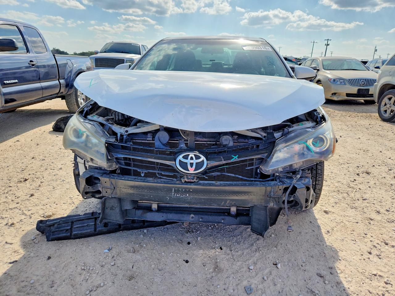 2015 Toyota Camry Se White vin: 4T1BF1FK1FU955618