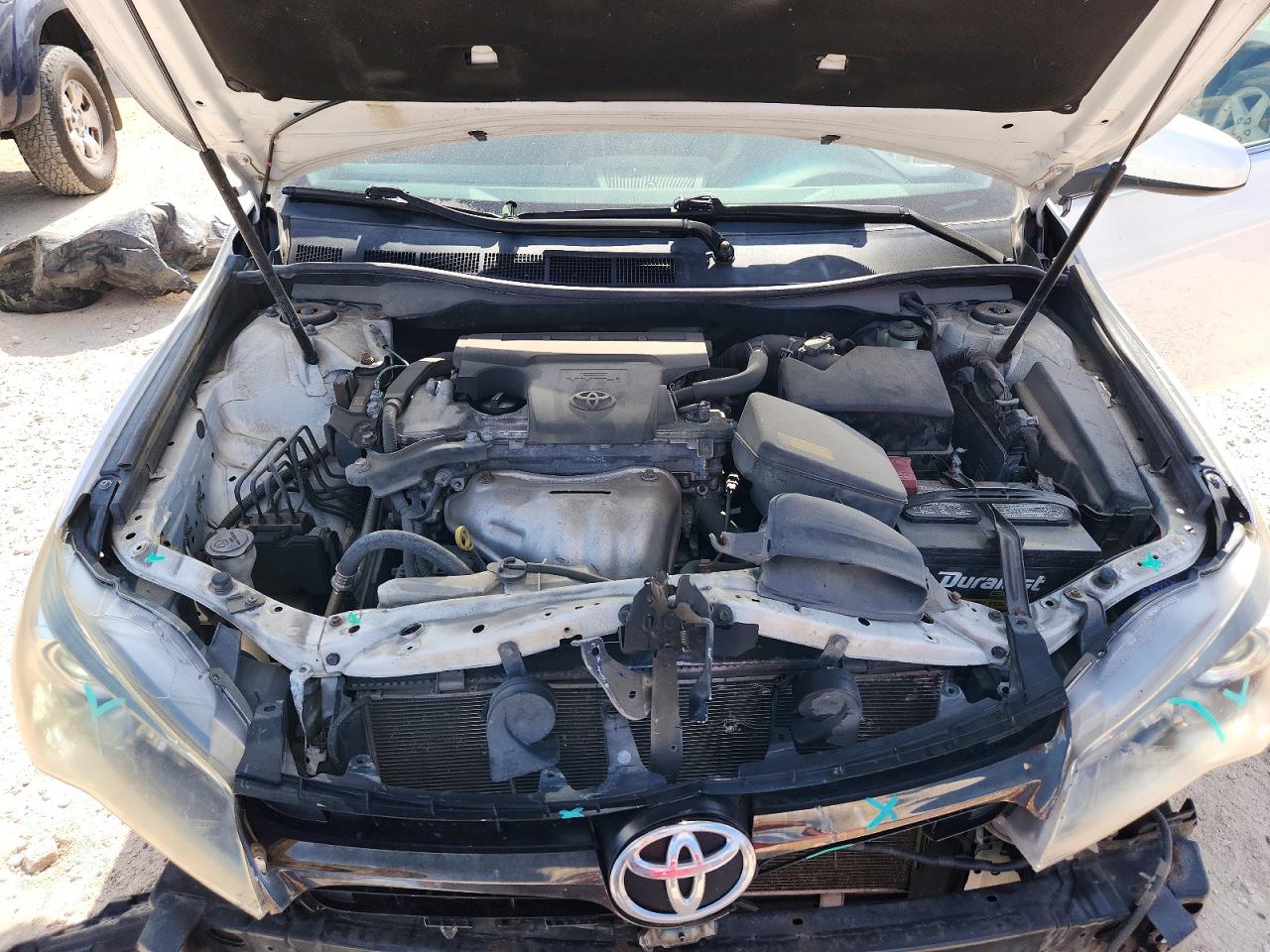2015 Toyota Camry Se White vin: 4T1BF1FK1FU955618