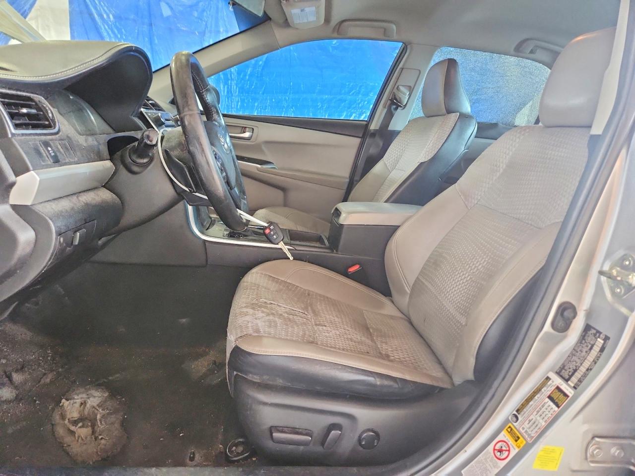 2015 Toyota Camry Se Silver vin: 4T1BF1FK1FU960141
