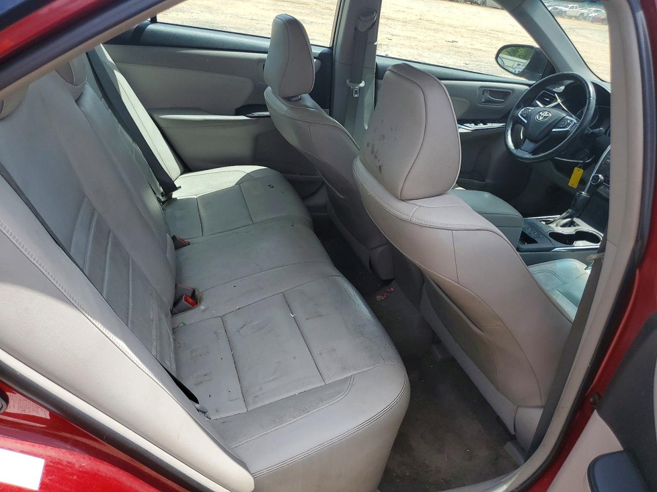2015 Toyota Camry Xle Burgundy vin: 4T1BF1FK1FU971883