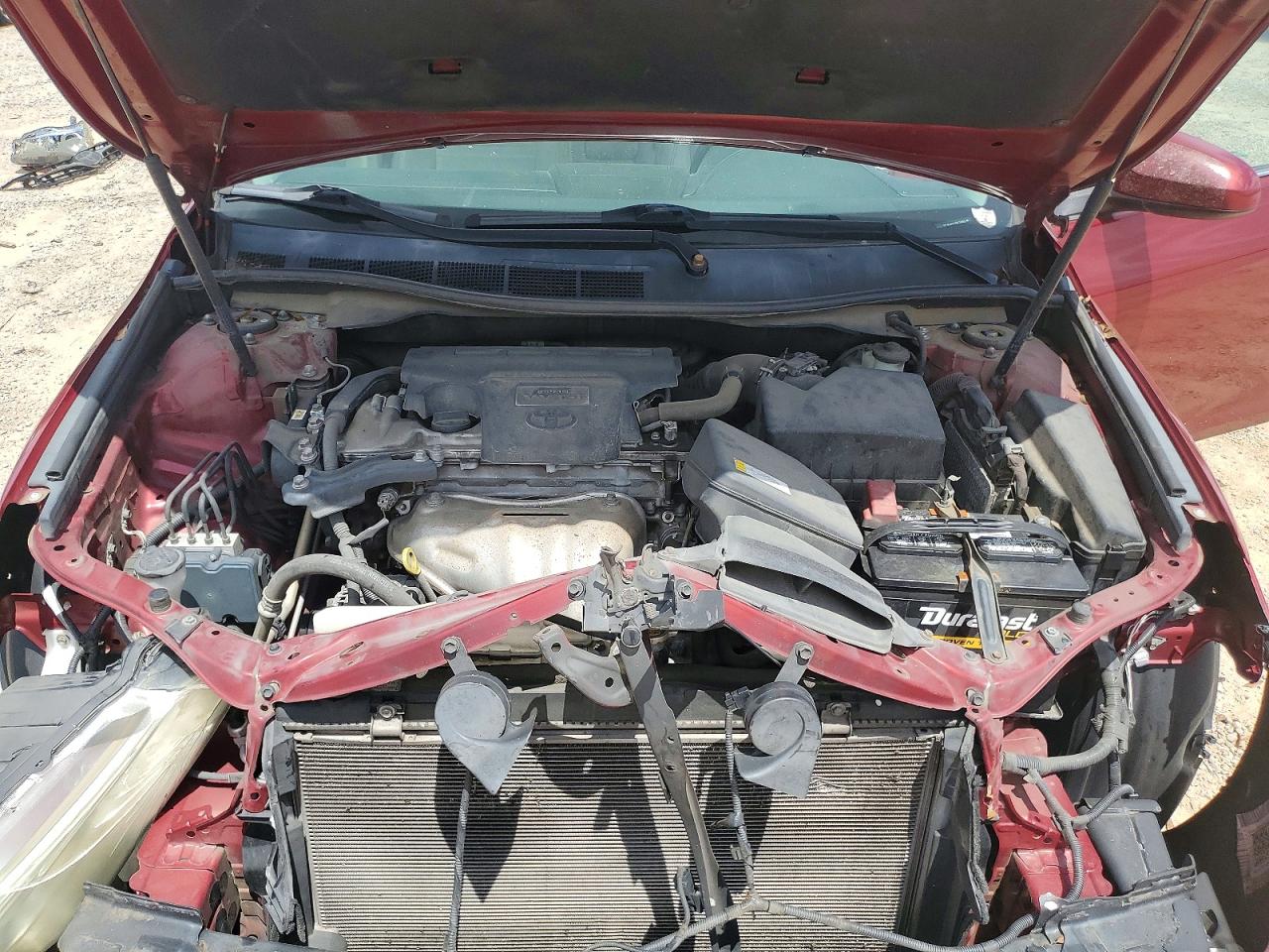 2015 Toyota Camry Xle Burgundy vin: 4T1BF1FK1FU971883