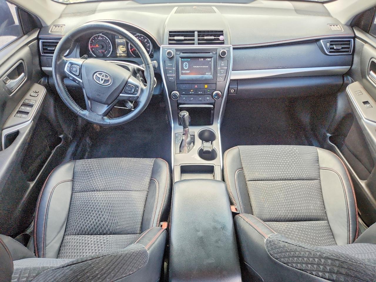 2015 Toyota Camry Se Black vin: 4T1BF1FK1FU978140
