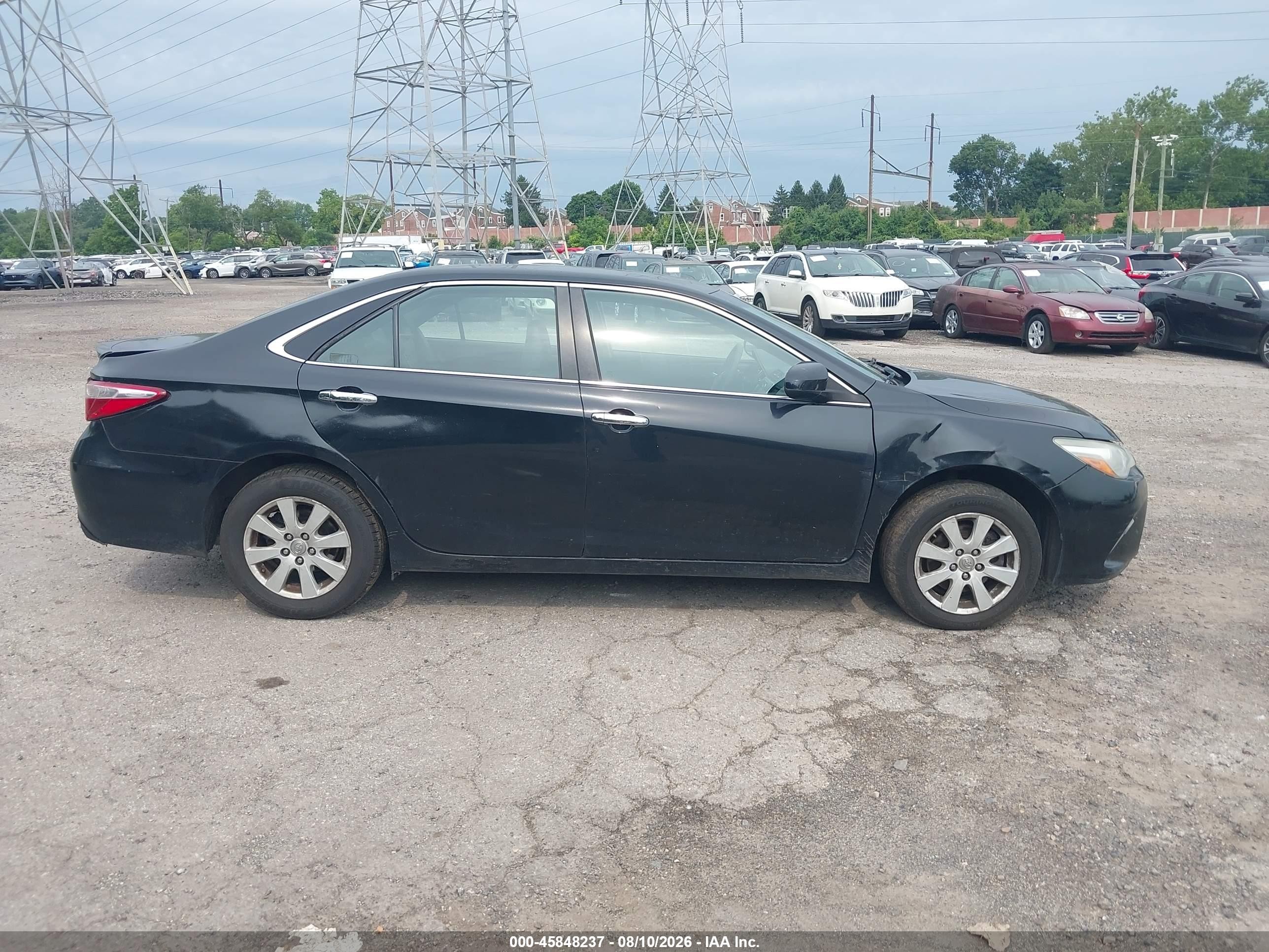 2015 Toyota Camry Se Black vin: 4T1BF1FK1FU982155
