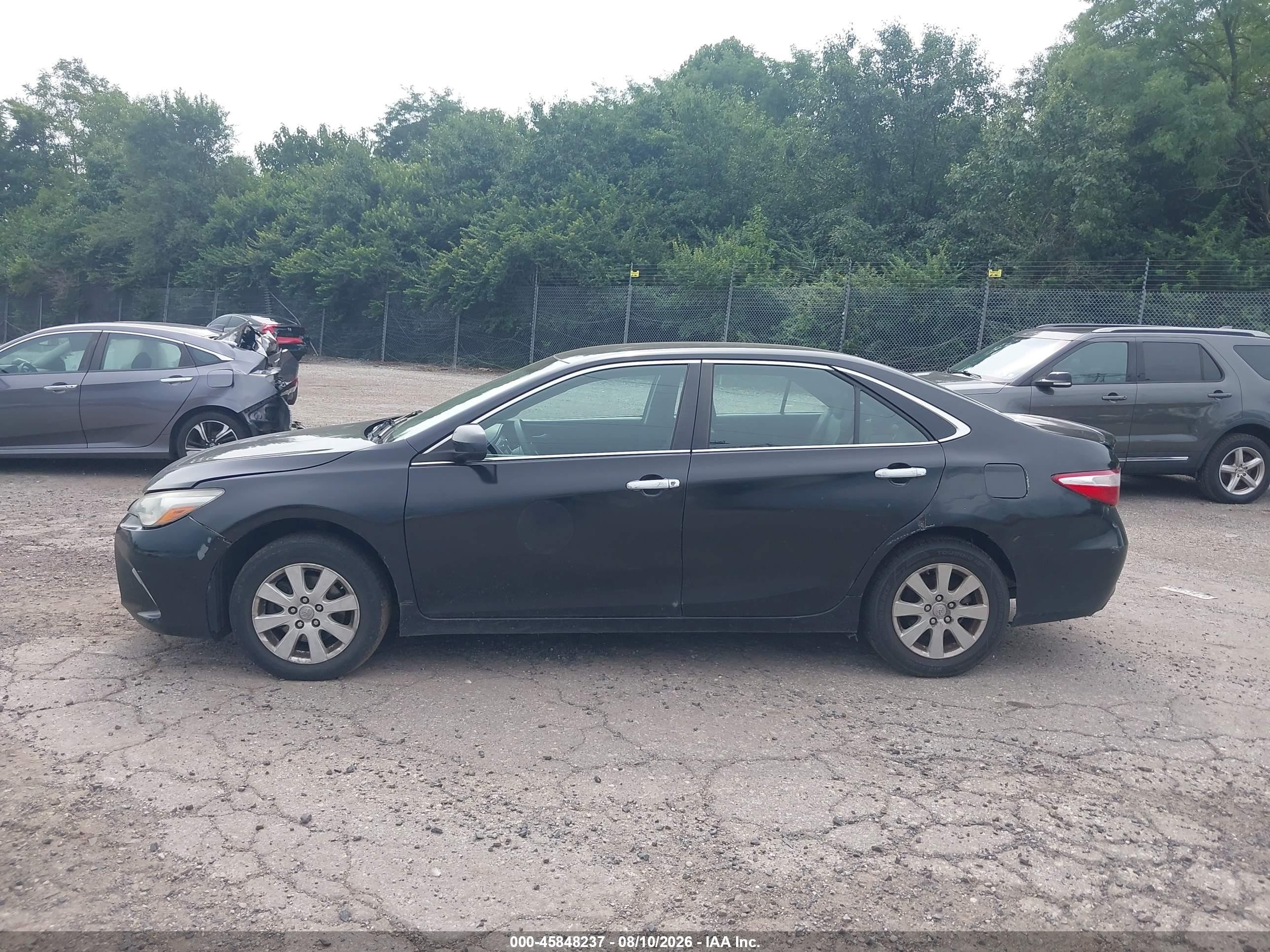 2015 Toyota Camry Se Black vin: 4T1BF1FK1FU982155
