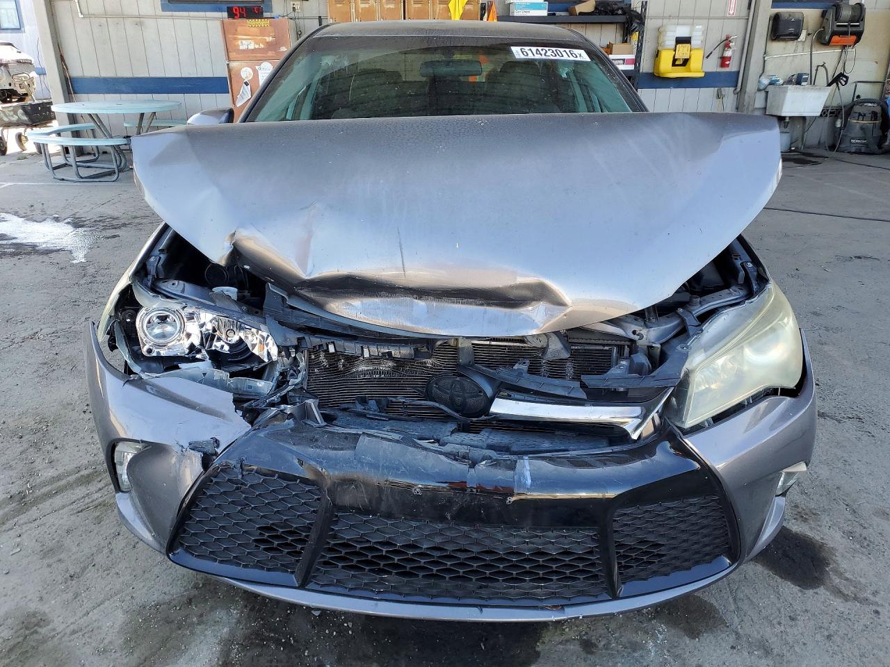 2015 Toyota Camry Se Gray vin: 4T1BF1FK1FU982477