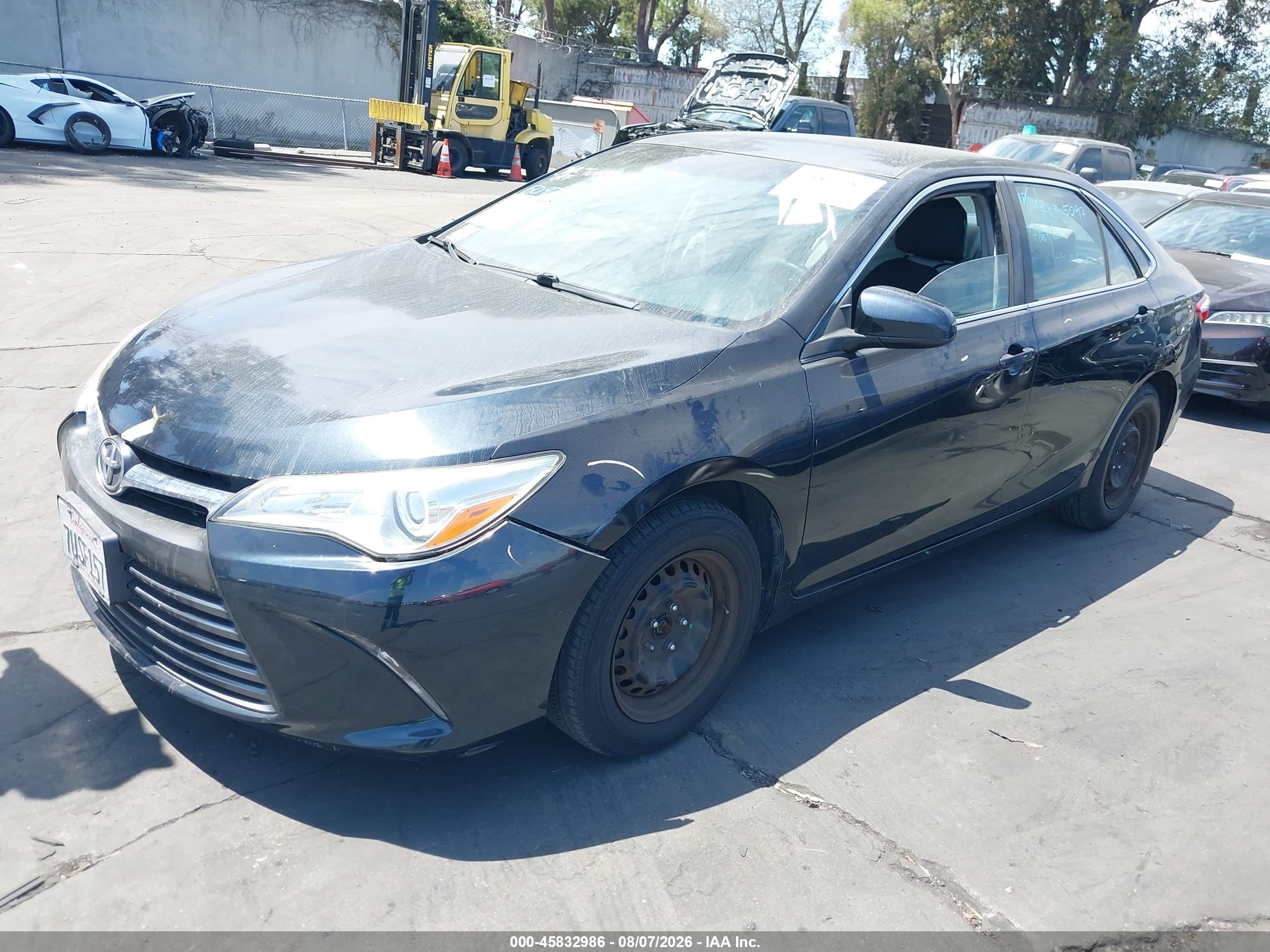 2015 Toyota Camry Le Green vin: 4T1BF1FK1FU986142