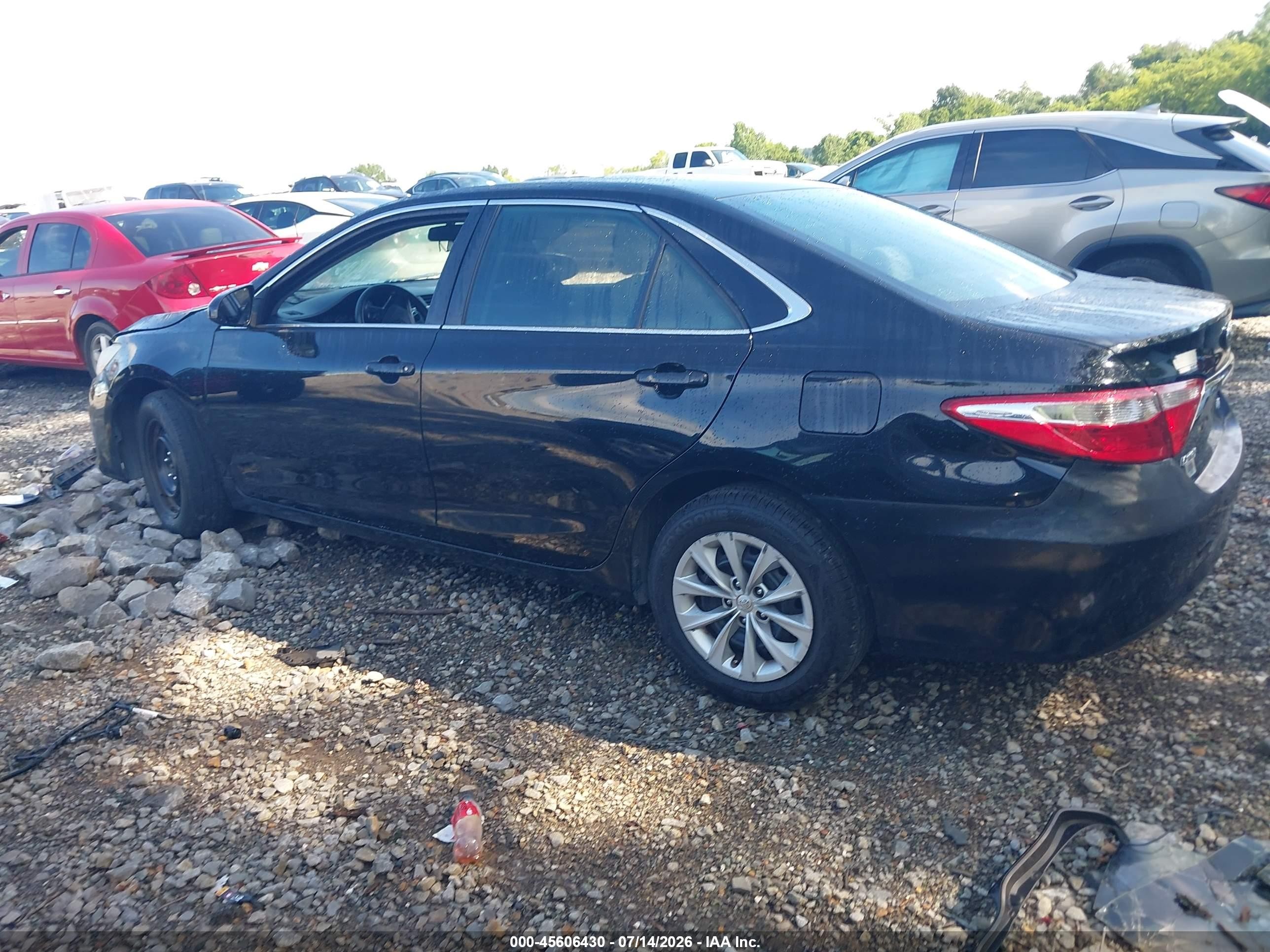 2015 Toyota Camry Le Black vin: 4T1BF1FK1FU991339