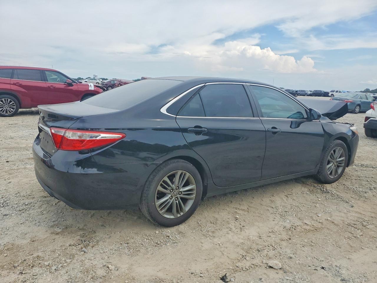 2016 Toyota Camry Se Черный vin: 4T1BF1FK1GU124962