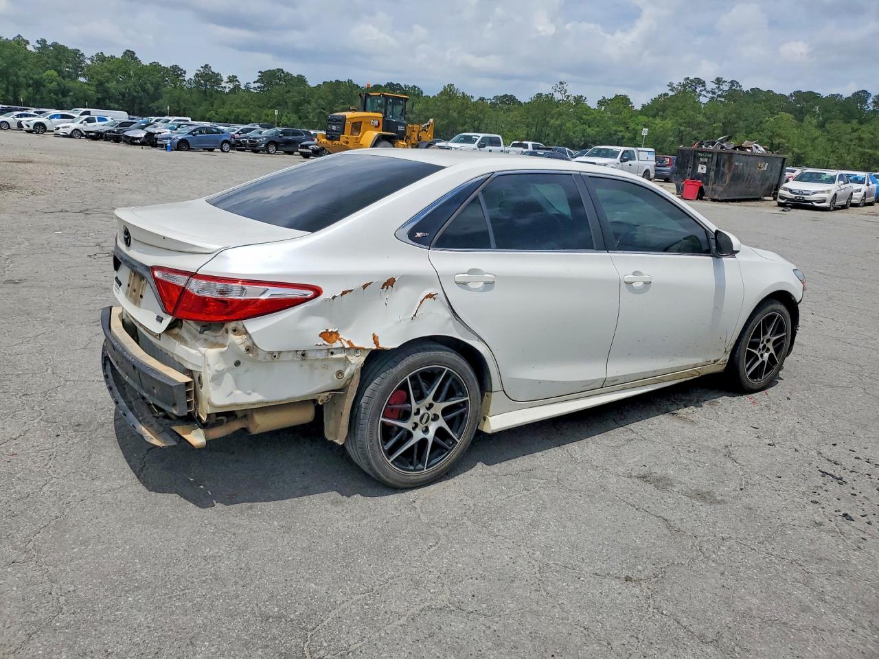 2016 Toyota Camry Se White vin: 4T1BF1FK1GU154611