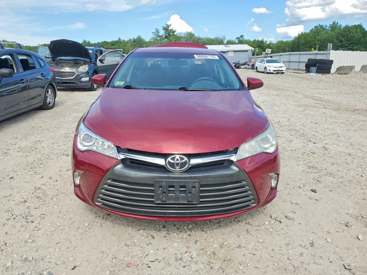 2016 Toyota Camry Le Red vin: 4T1BF1FK1GU532586