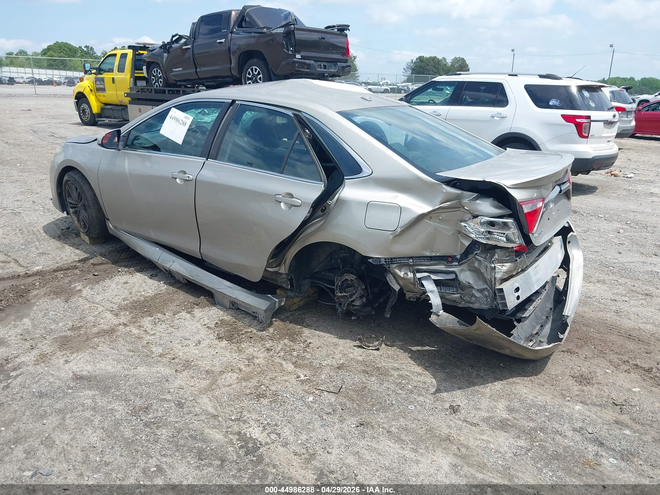 2016 Toyota Camry Se Золотой vin: 4T1BF1FK1GU557729
