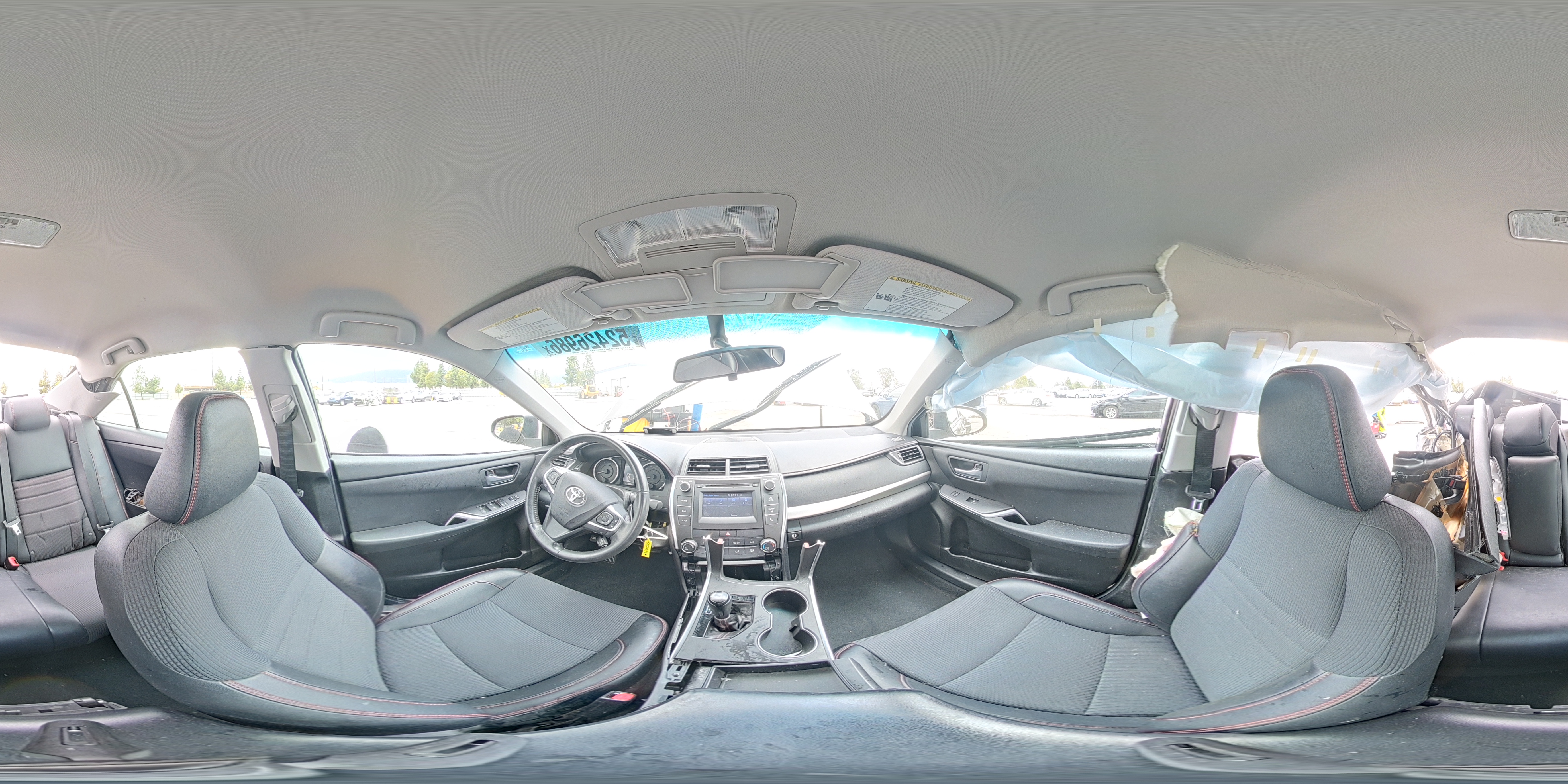 2017 Toyota Camry Se Silver vin: 4T1BF1FK1HU383047