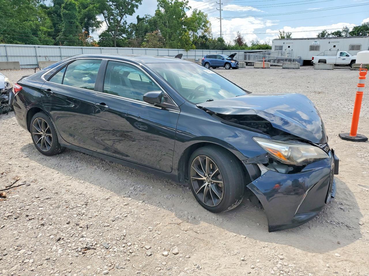 2017 Toyota Camry Xse Blue vin: 4T1BF1FK1HU616778