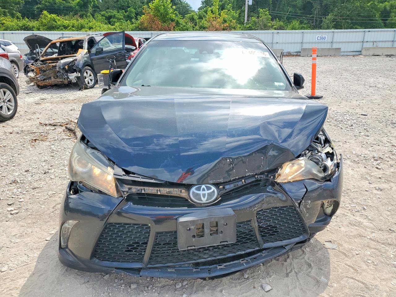 2017 Toyota Camry Xse Blue vin: 4T1BF1FK1HU616778