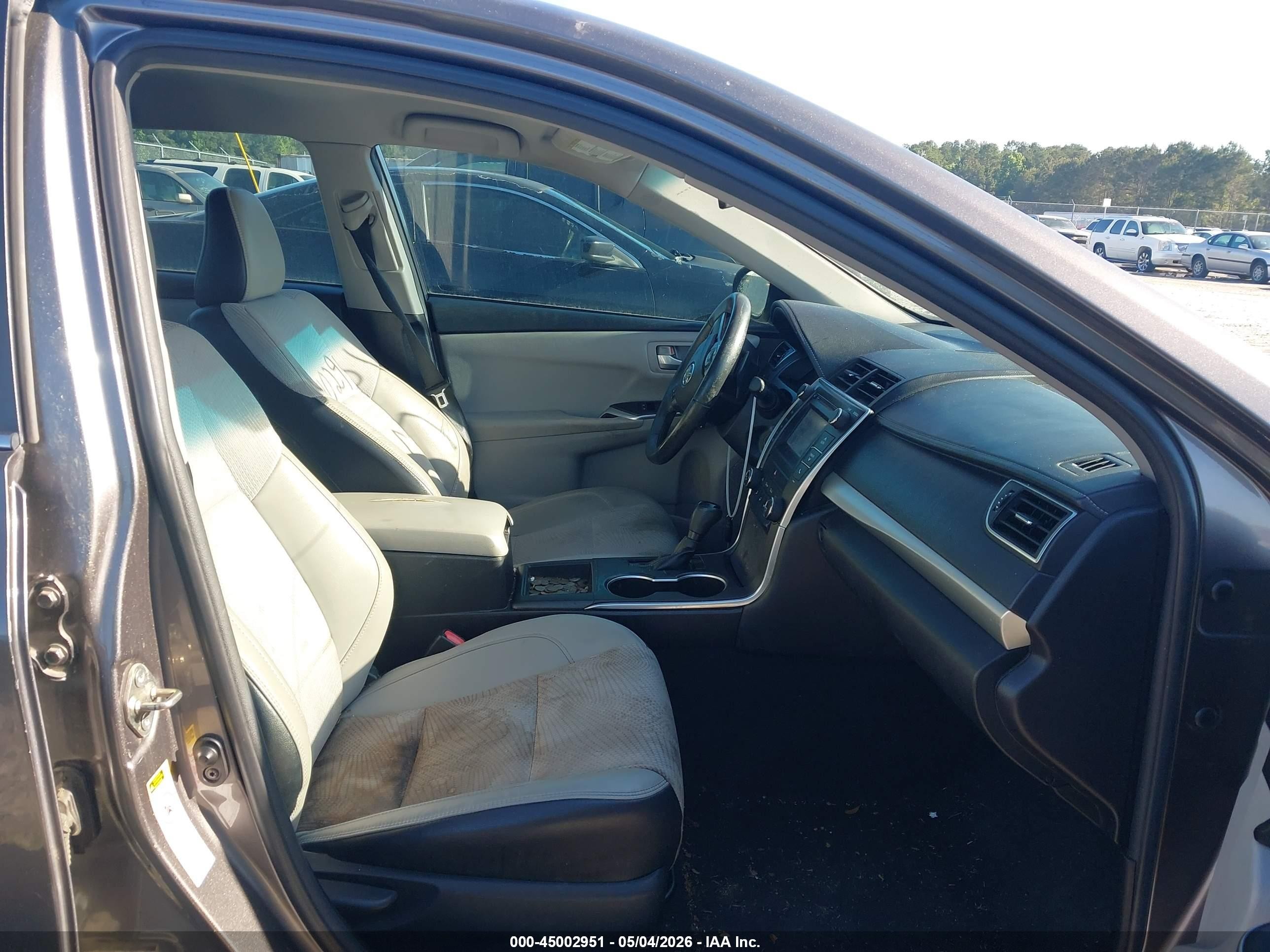 2017 Toyota Camry Se Gray vin: 4T1BF1FK1HU633161