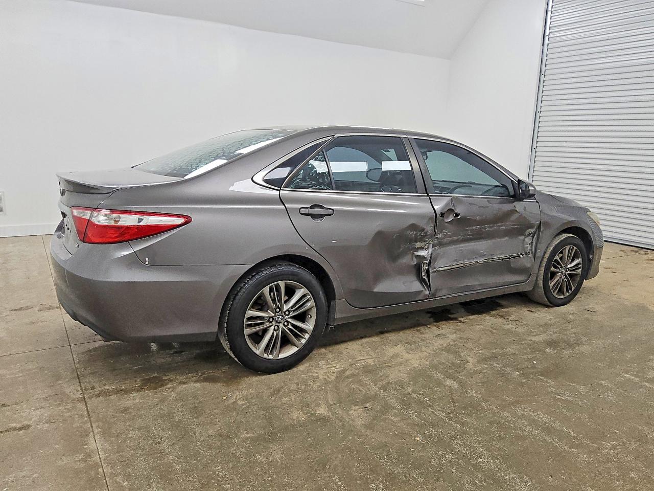 2017 Toyota Camry Se Gray vin: 4T1BF1FK1HU686653
