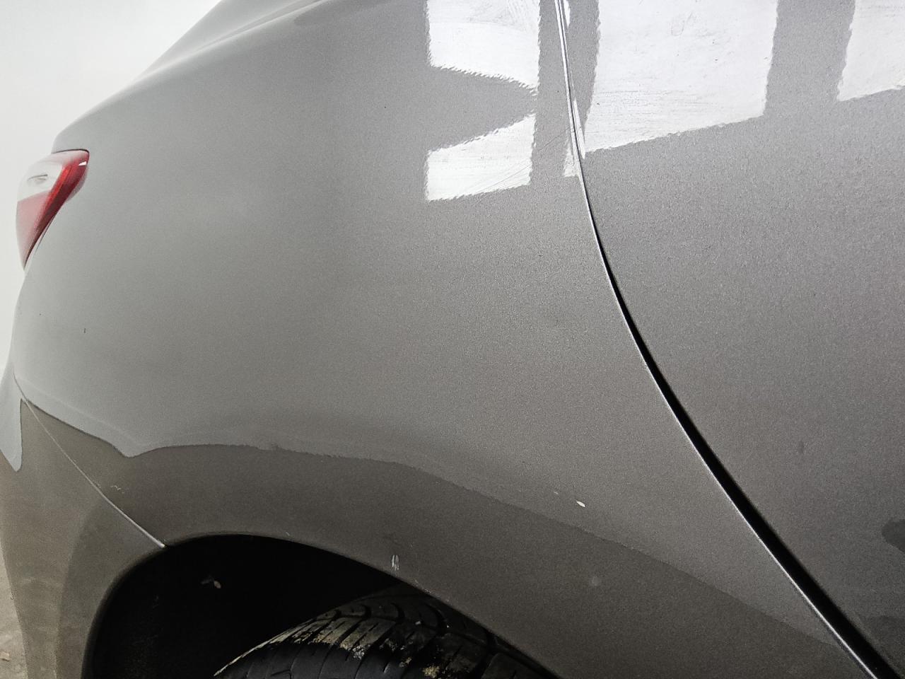 2017 Toyota Camry Se Gray vin: 4T1BF1FK1HU686653 Damage: Right Qtr Panel, Dent(S) W/ Paint Dmg, 1/8 To 1/2 Inch