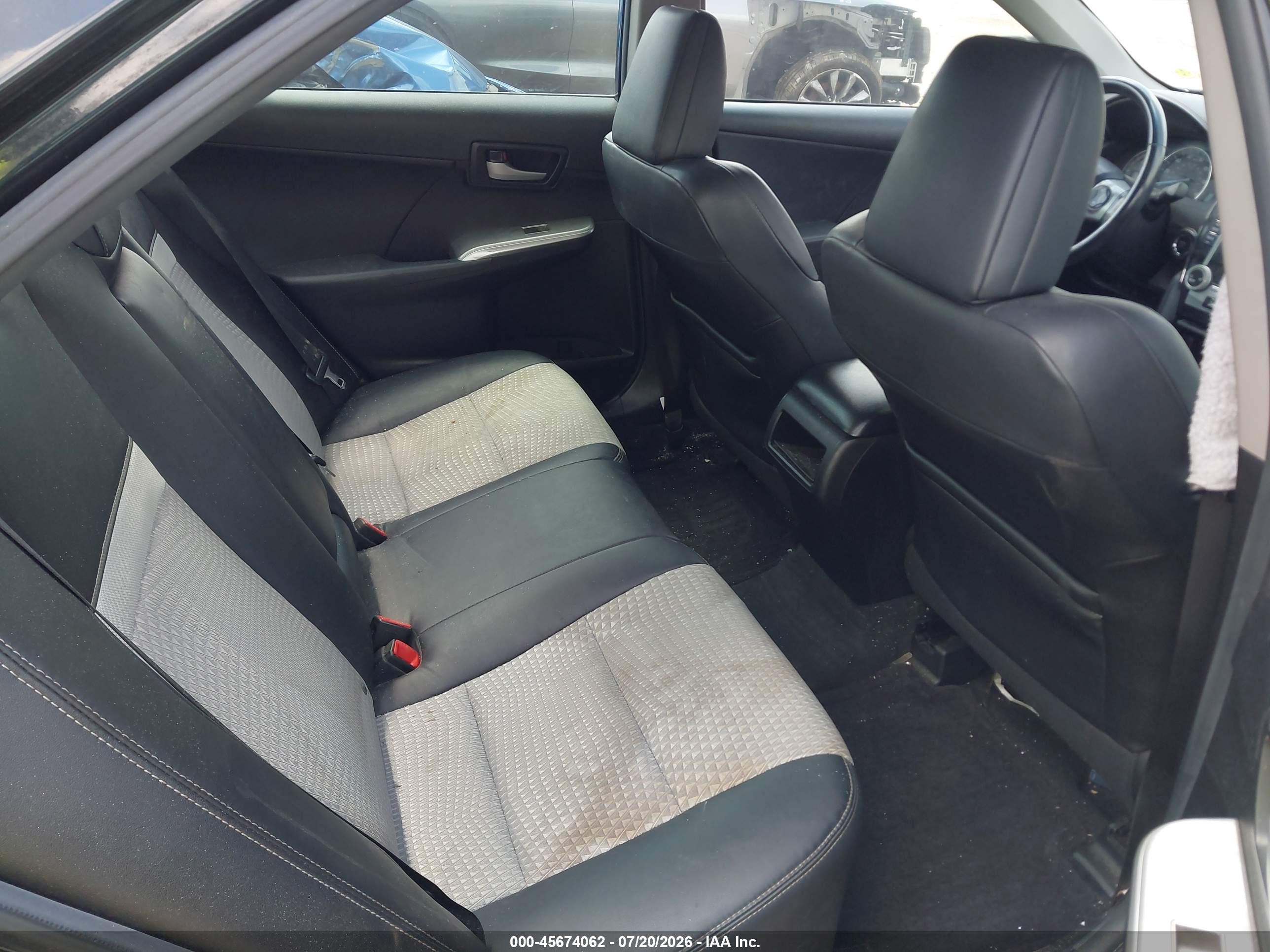 2012 Toyota Camry Se Black vin: 4T1BF1FK2CU013119