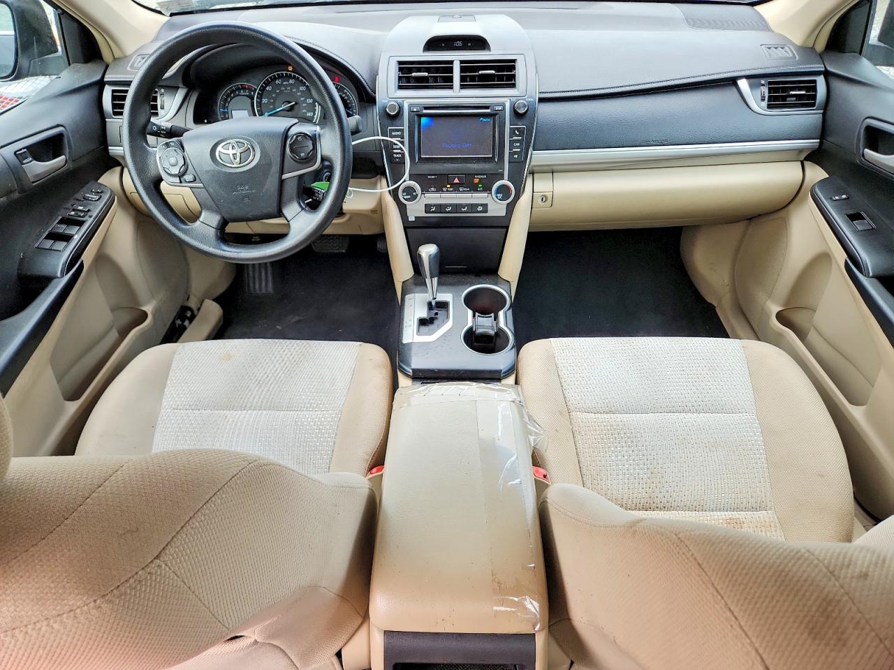 2012 Toyota Camry Black vin: 4T1BF1FK2CU016196