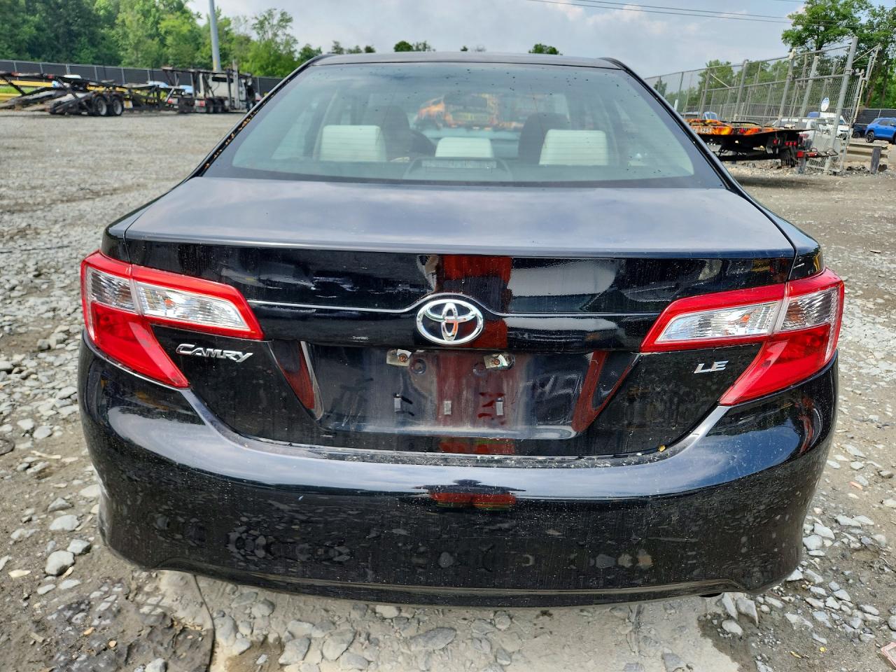 2012 Toyota Camry Black vin: 4T1BF1FK2CU016196