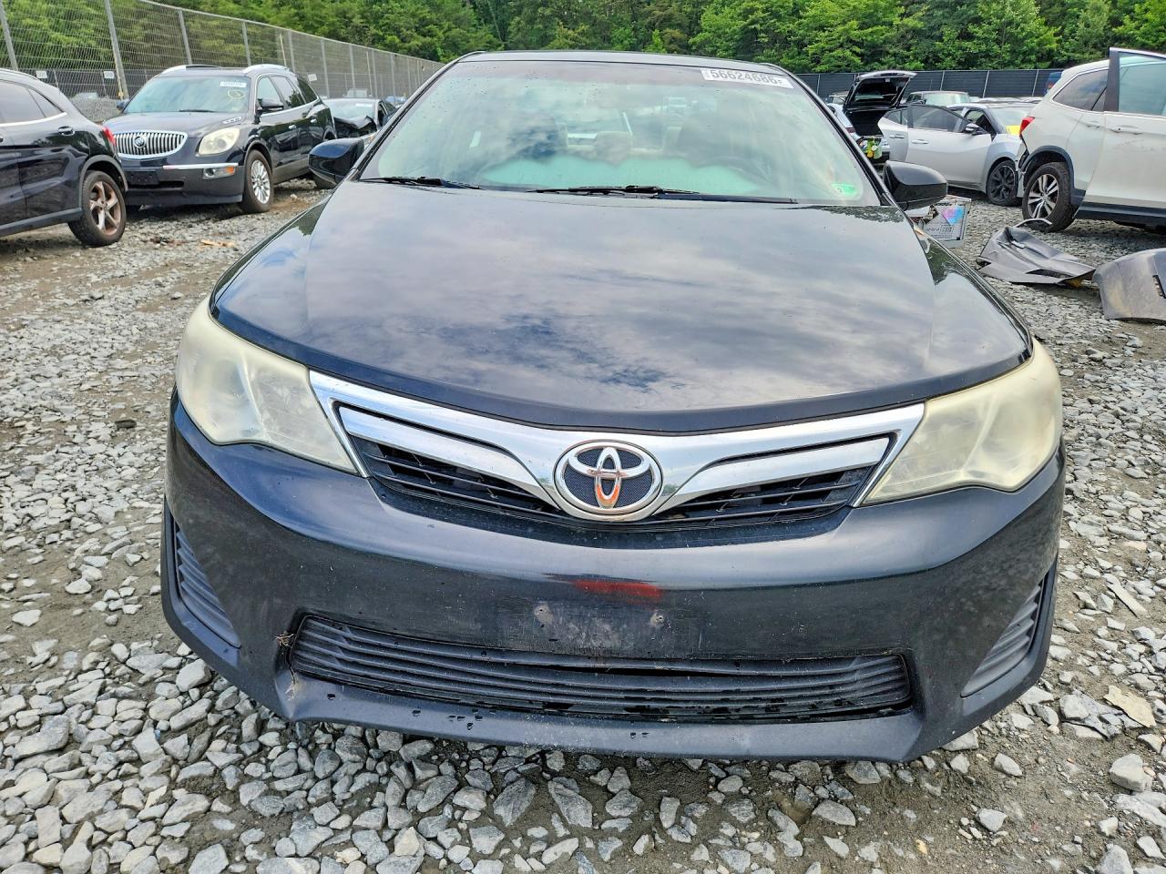 2012 Toyota Camry Black vin: 4T1BF1FK2CU016196