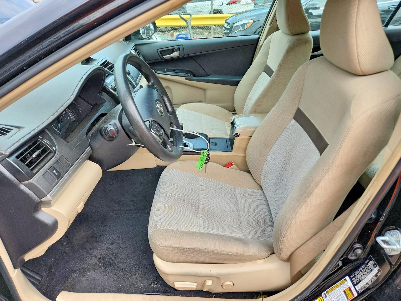 2012 Toyota Camry Black vin: 4T1BF1FK2CU016196