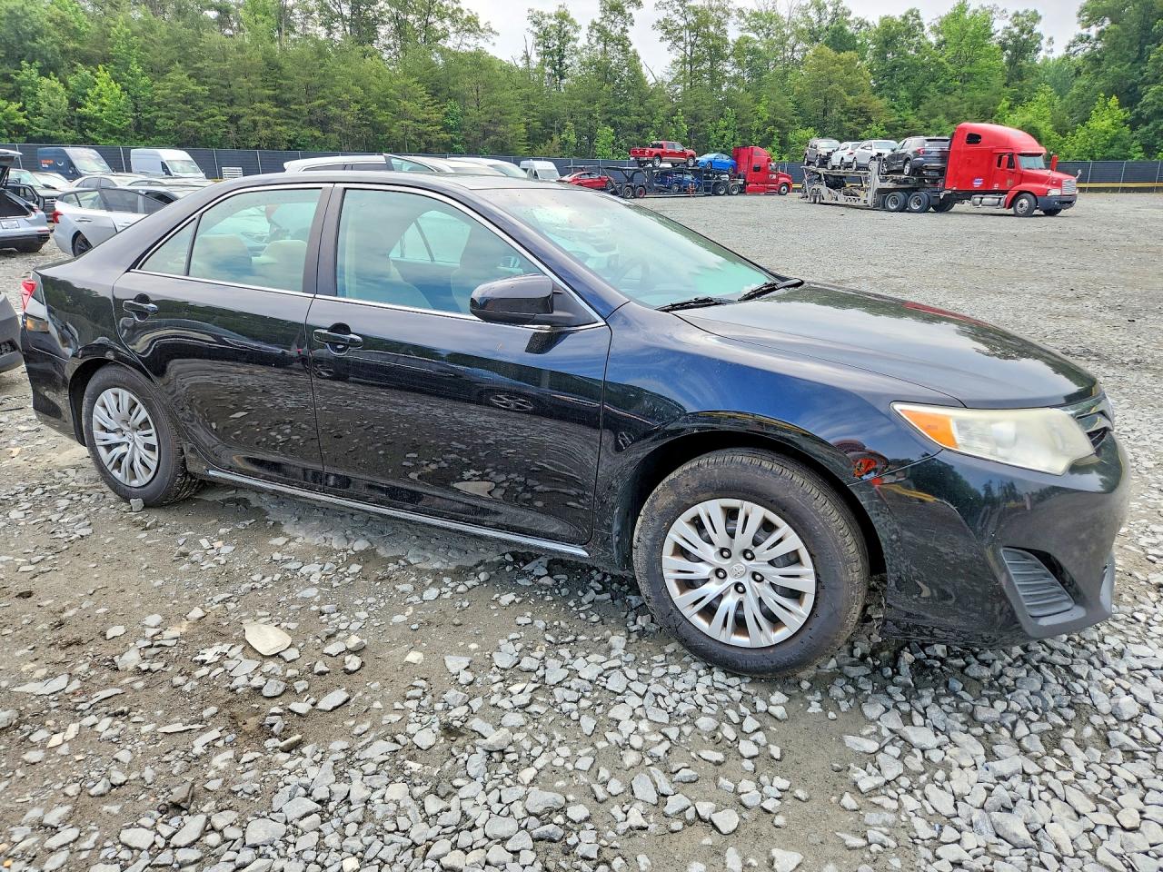2012 Toyota Camry Black vin: 4T1BF1FK2CU016196