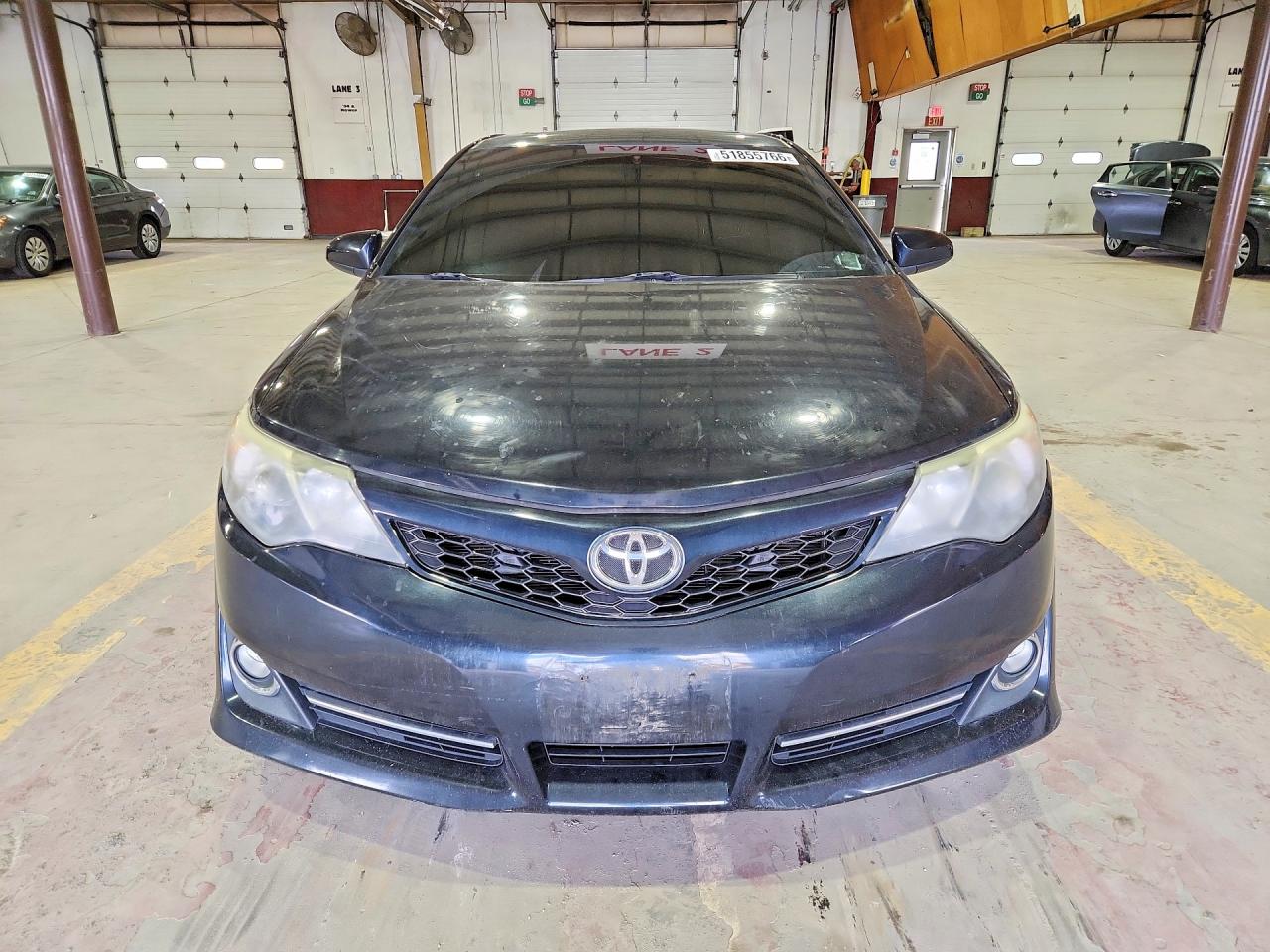 2012 Toyota Camry Se Black vin: 4T1BF1FK2CU032396