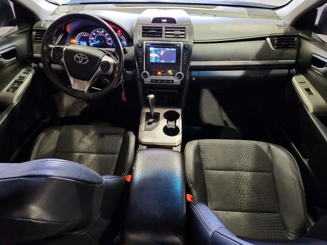 2012 Toyota Camry Se Black vin: 4T1BF1FK2CU032396