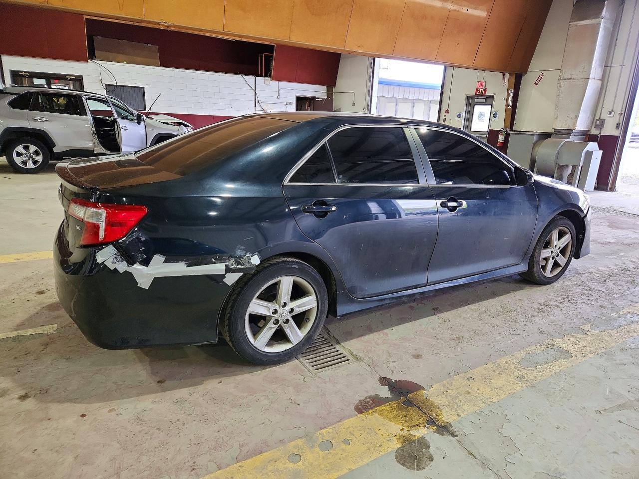 2012 Toyota Camry Se Black vin: 4T1BF1FK2CU032396
