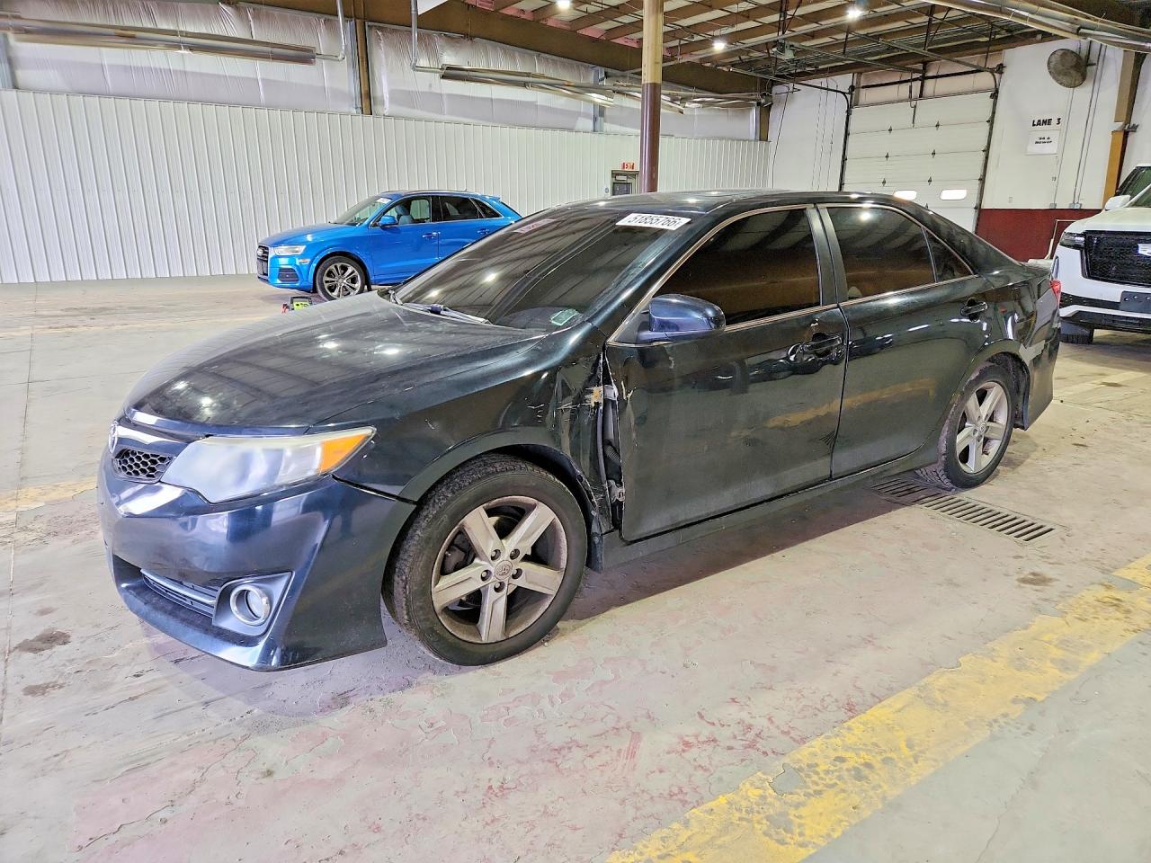 2012 Toyota Camry Se Black vin: 4T1BF1FK2CU032396