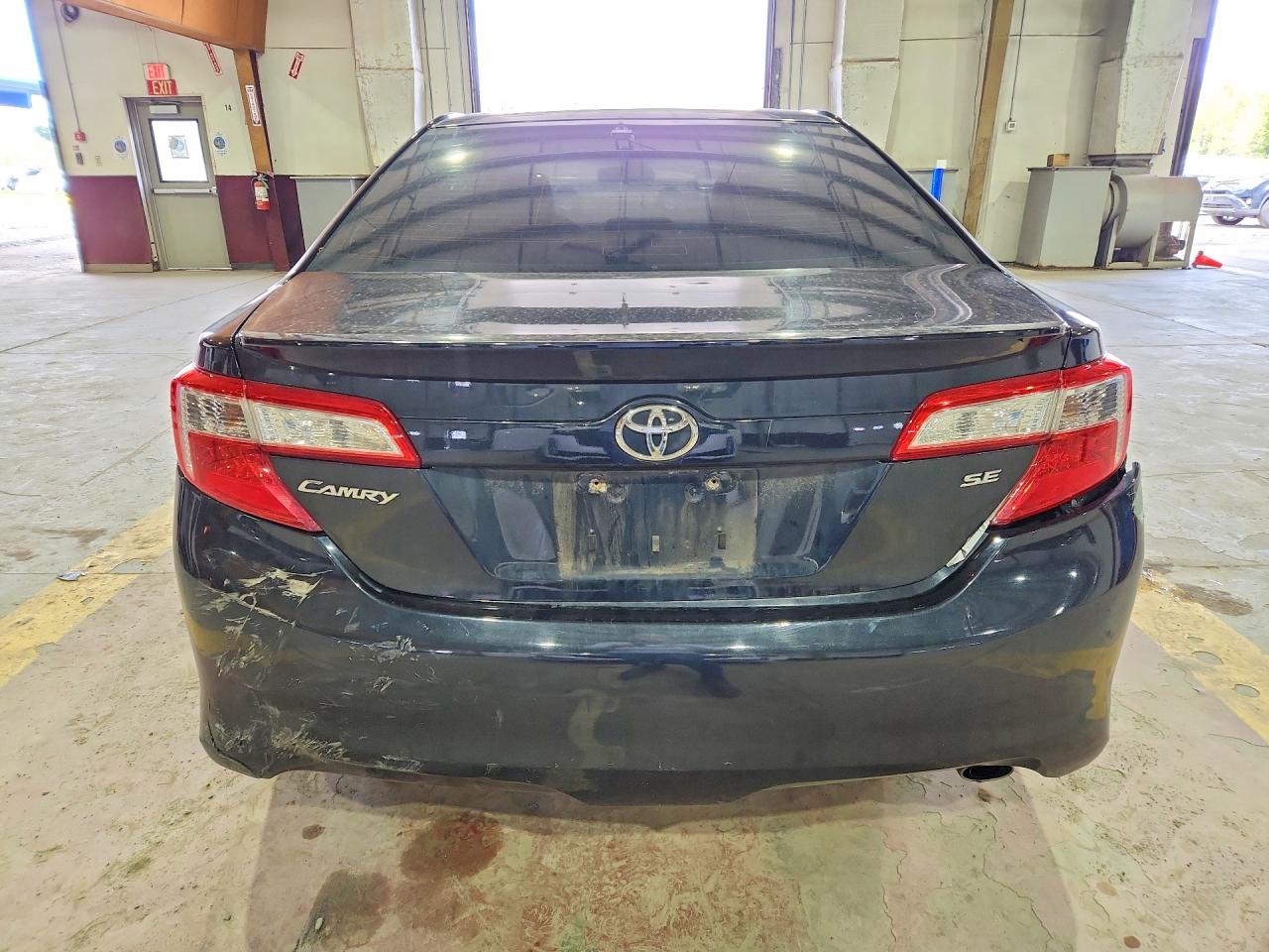 2012 Toyota Camry Se Black vin: 4T1BF1FK2CU032396