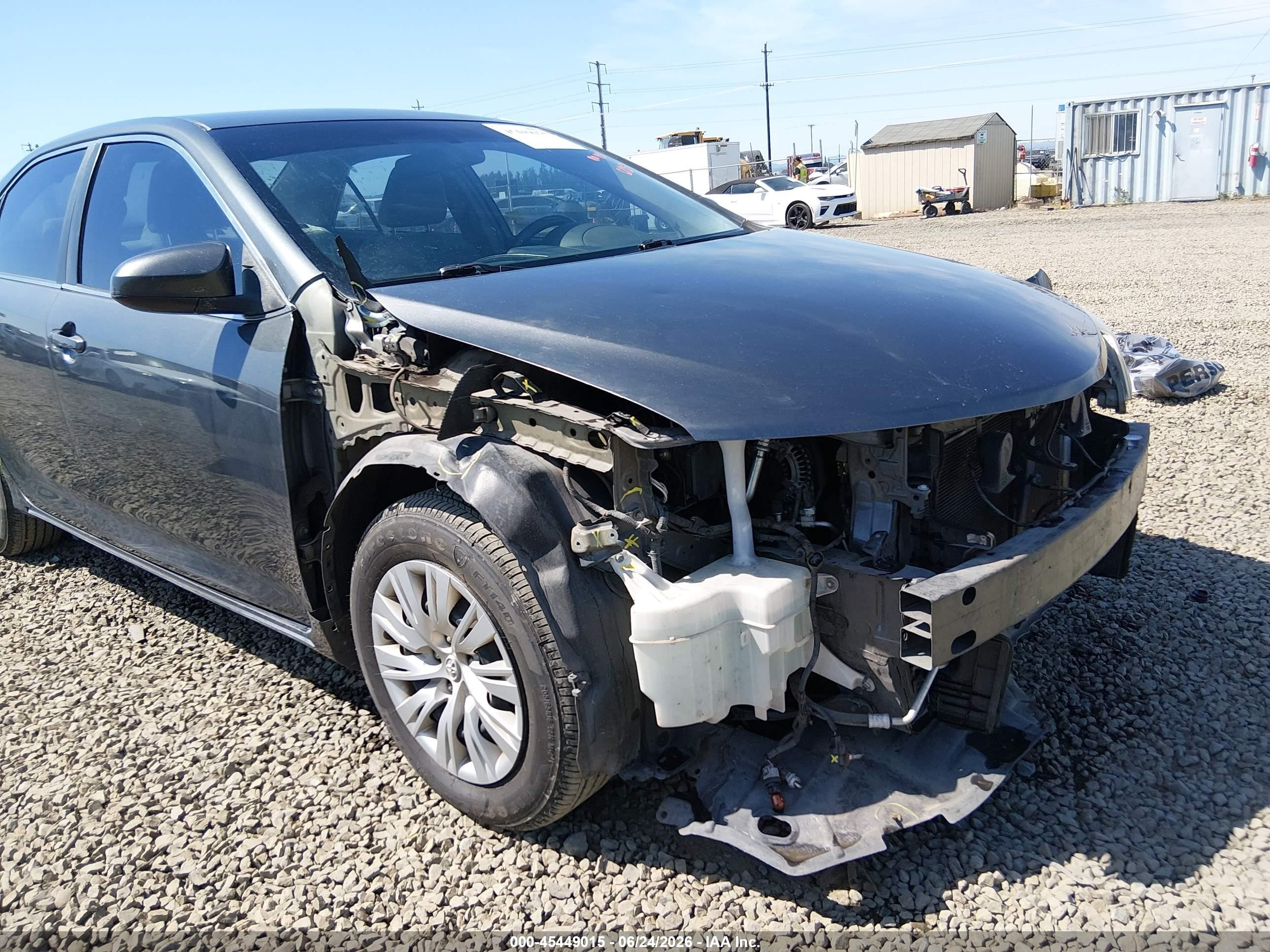 2012 Toyota Camry Le Gray vin: 4T1BF1FK2CU038425