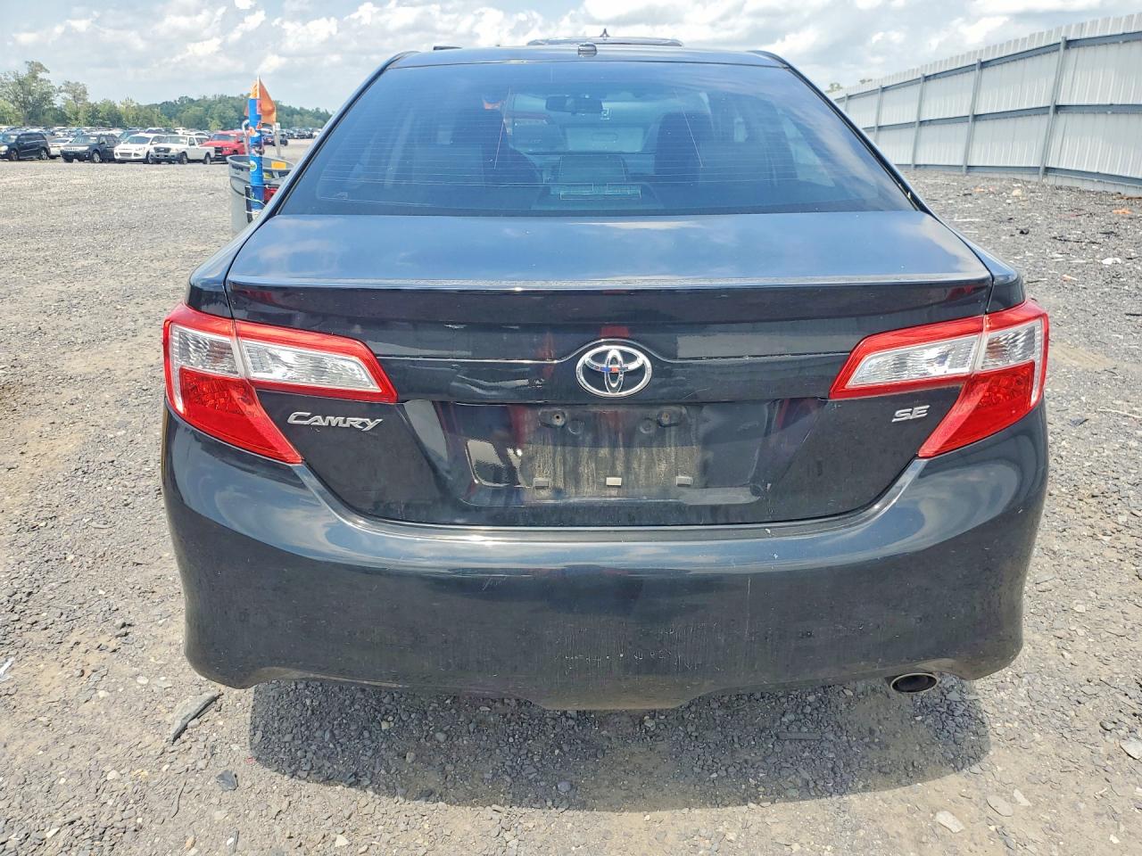 2012 Toyota Camry Se Black vin: 4T1BF1FK2CU055192