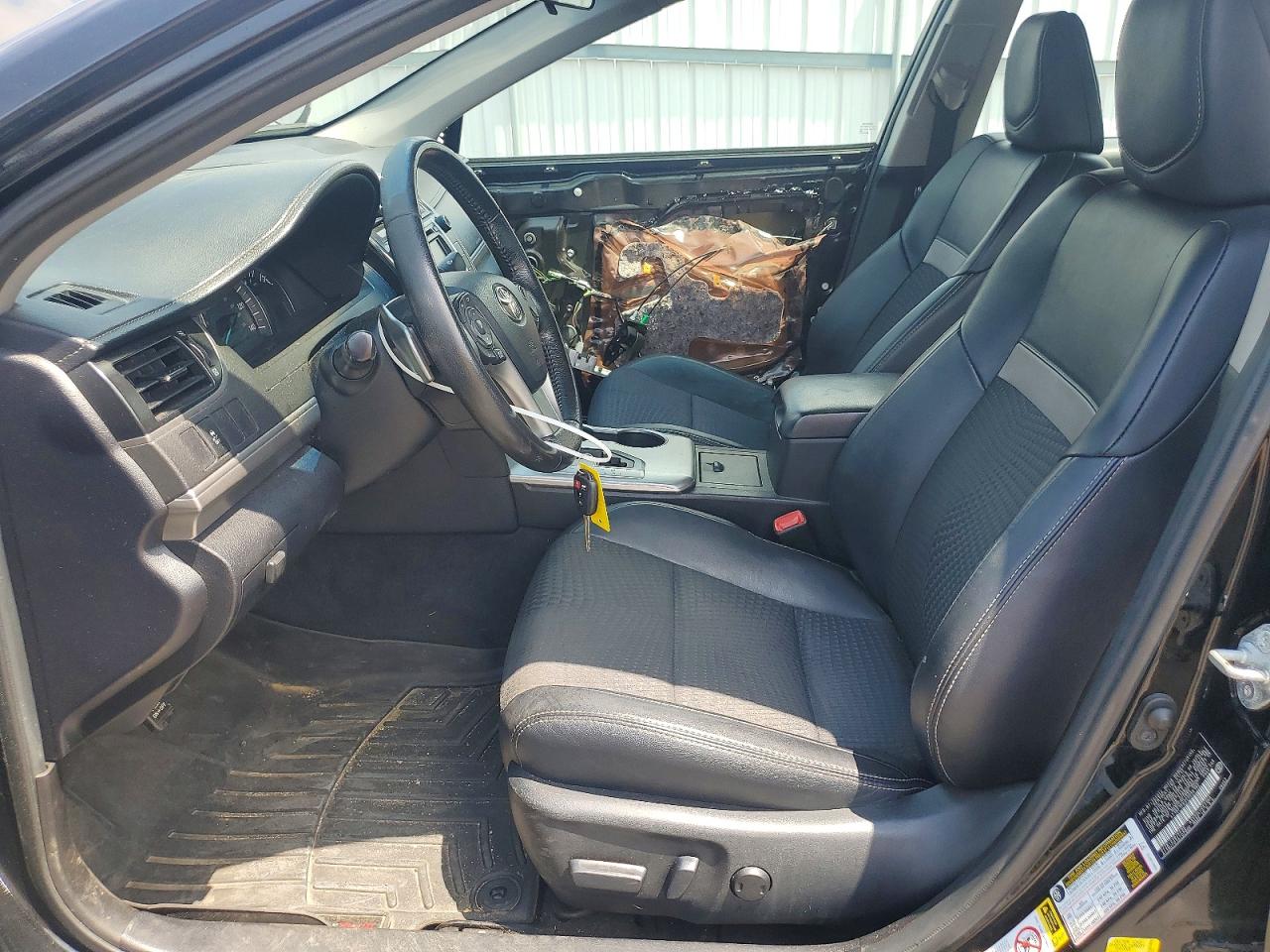 2012 Toyota Camry Se Black vin: 4T1BF1FK2CU055192