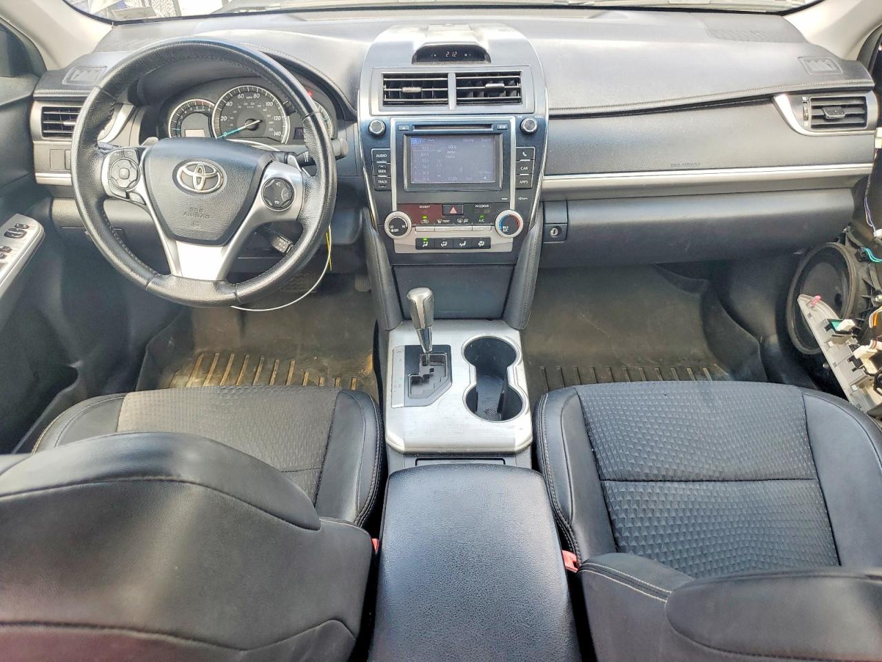 2012 Toyota Camry Se Black vin: 4T1BF1FK2CU055192