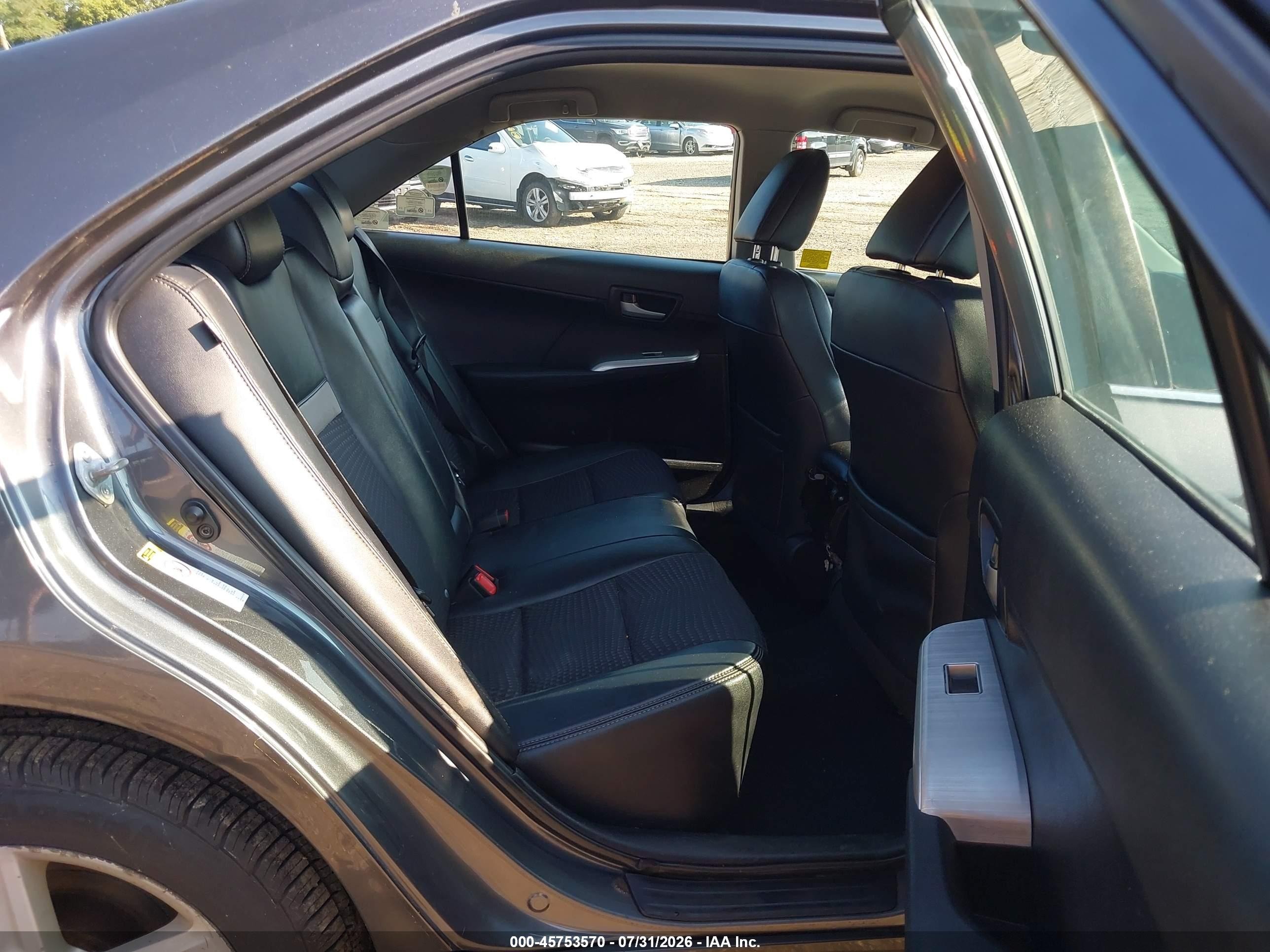 2012 Toyota Camry Se Gray vin: 4T1BF1FK2CU057170