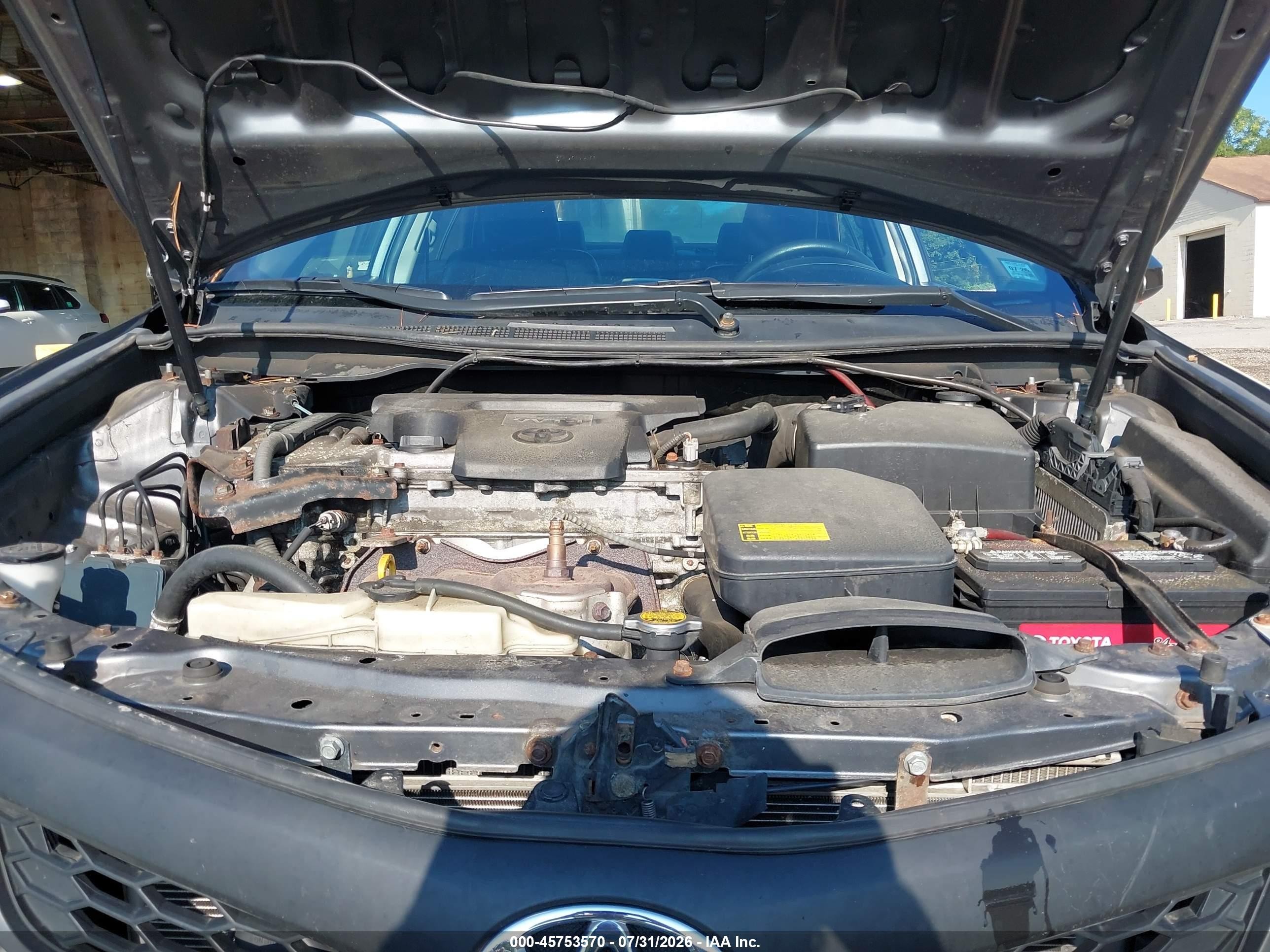2012 Toyota Camry Se Gray vin: 4T1BF1FK2CU057170