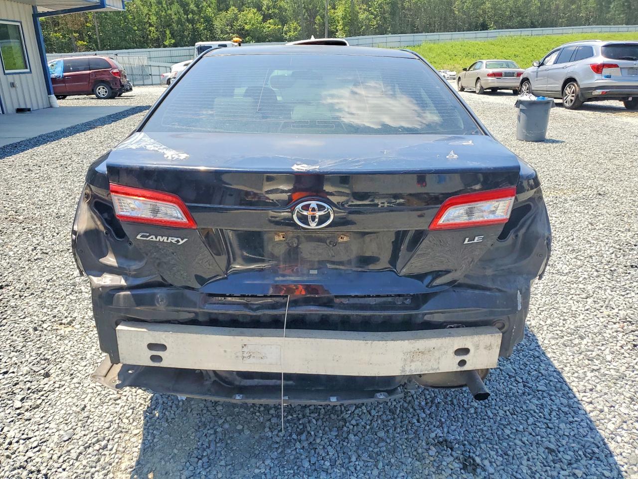 2012 Toyota Camry Le Black vin: 4T1BF1FK2CU059615