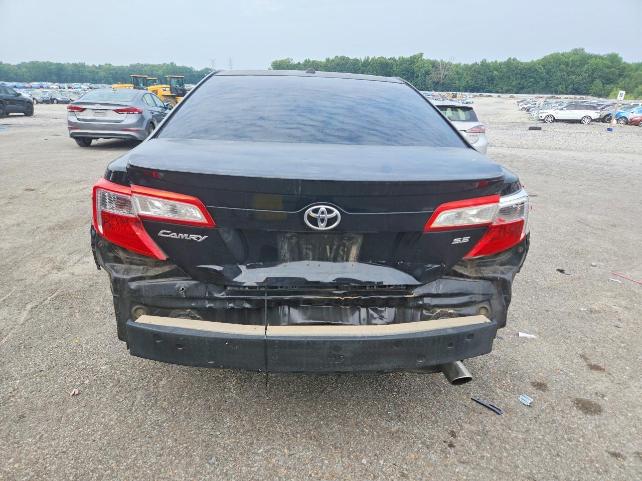 2012 Toyota Camry Se Черный vin: 4T1BF1FK2CU067133