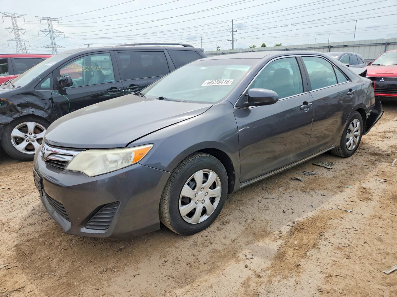 2012 Toyota Camry Le Charcoal vin: 4T1BF1FK2CU073059