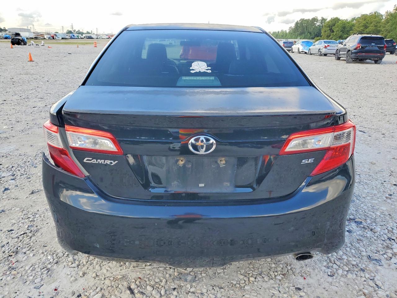 2012 Toyota Camry Se Black vin: 4T1BF1FK2CU085776