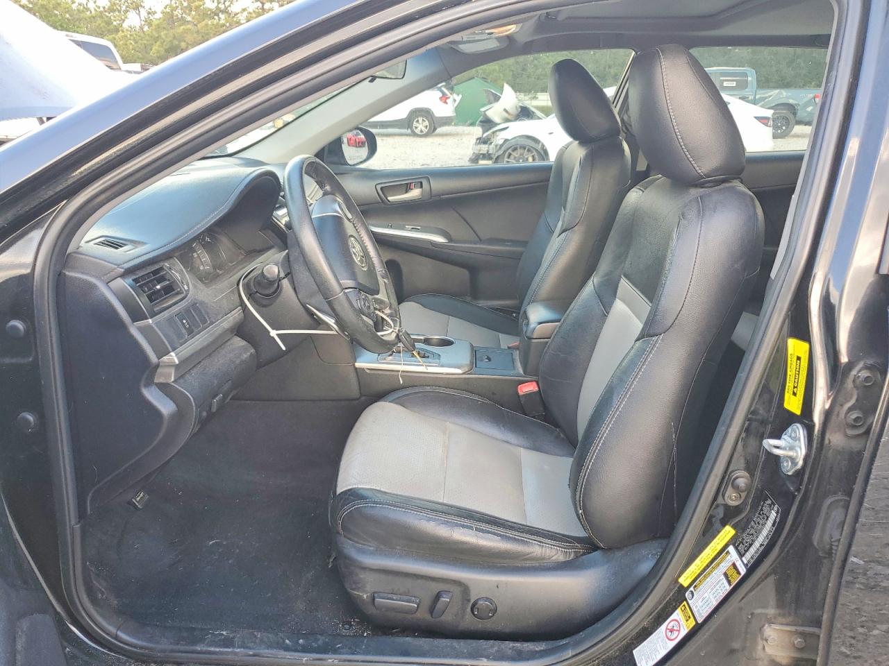 2012 Toyota Camry Se Black vin: 4T1BF1FK2CU085776