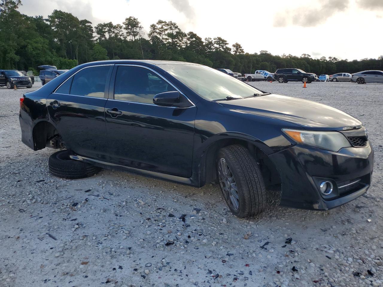 2012 Toyota Camry Se Black vin: 4T1BF1FK2CU085776