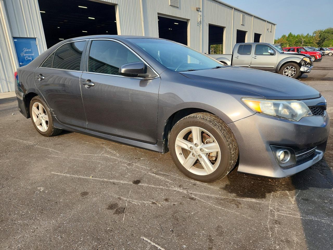2012 Toyota Camry Se Gray vin: 4T1BF1FK2CU086393